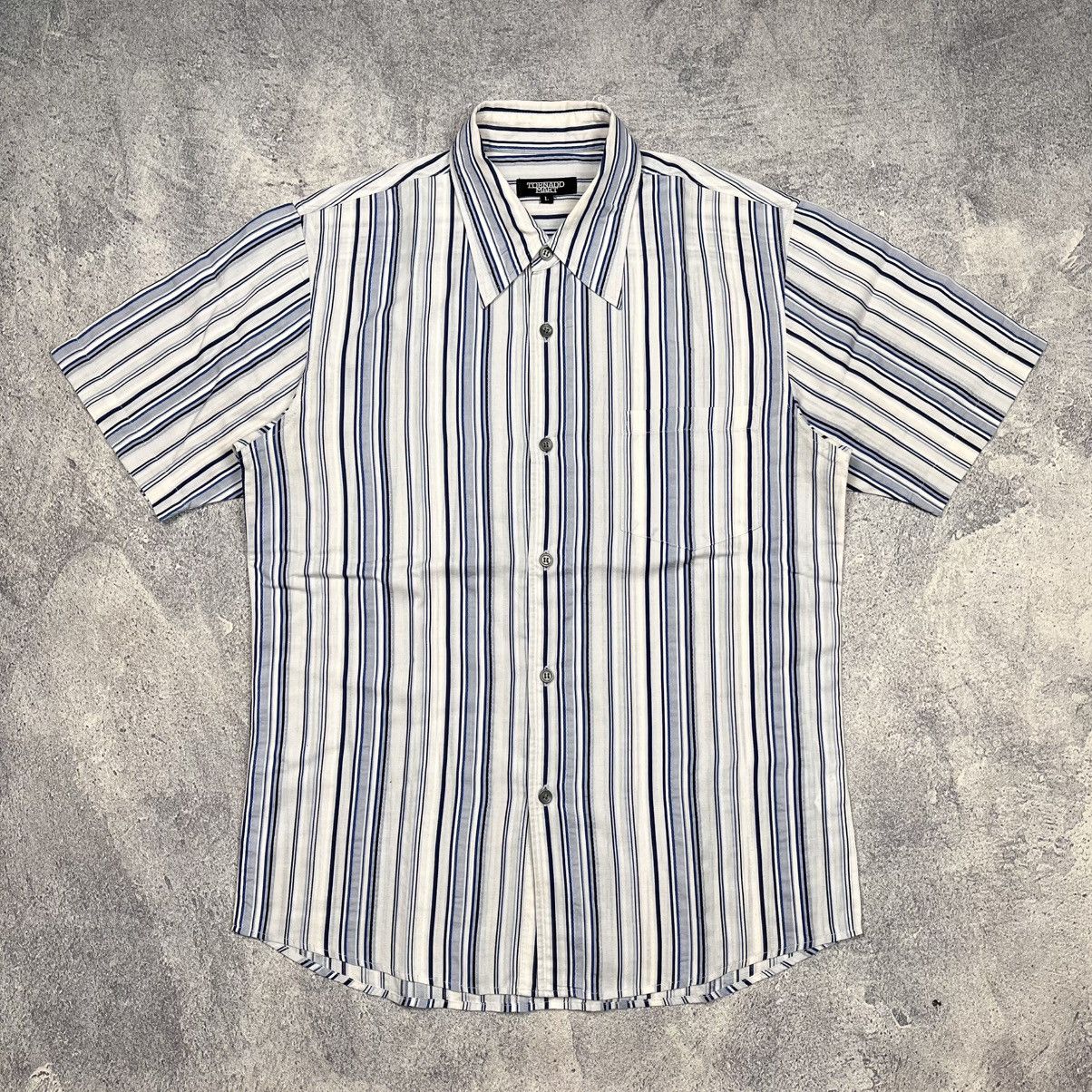 Tornado Mart Tornado Mart Striped Pocket Shirt Size US L / EU 52-54 / 3 - 1 Thumbnail