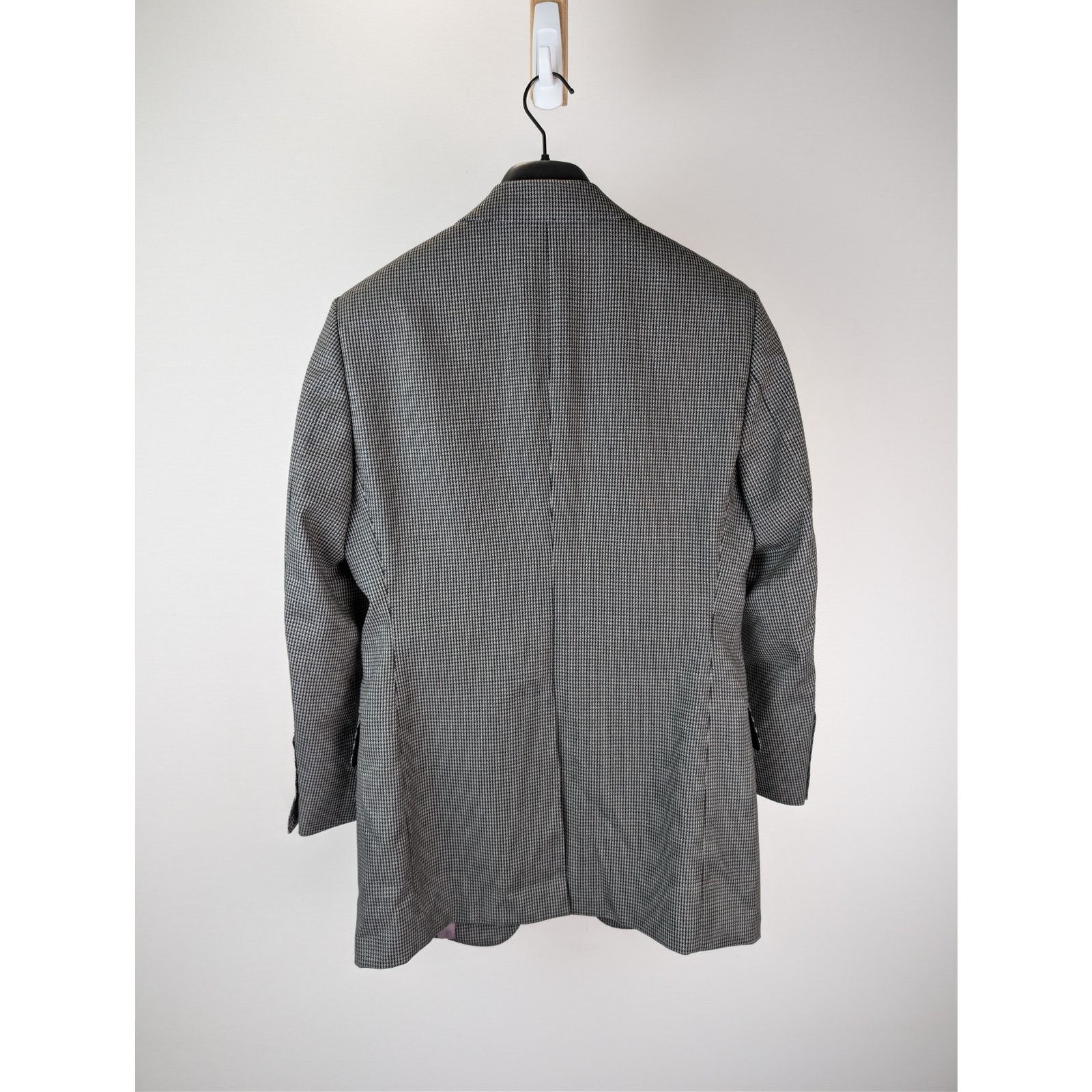 Tom Ford o1rshd1 CC20 Slim-Fit Puppytooth Wool Suit Jacket in Gray Size US M / EU 48-50 / 2 - 11 Thumbnail
