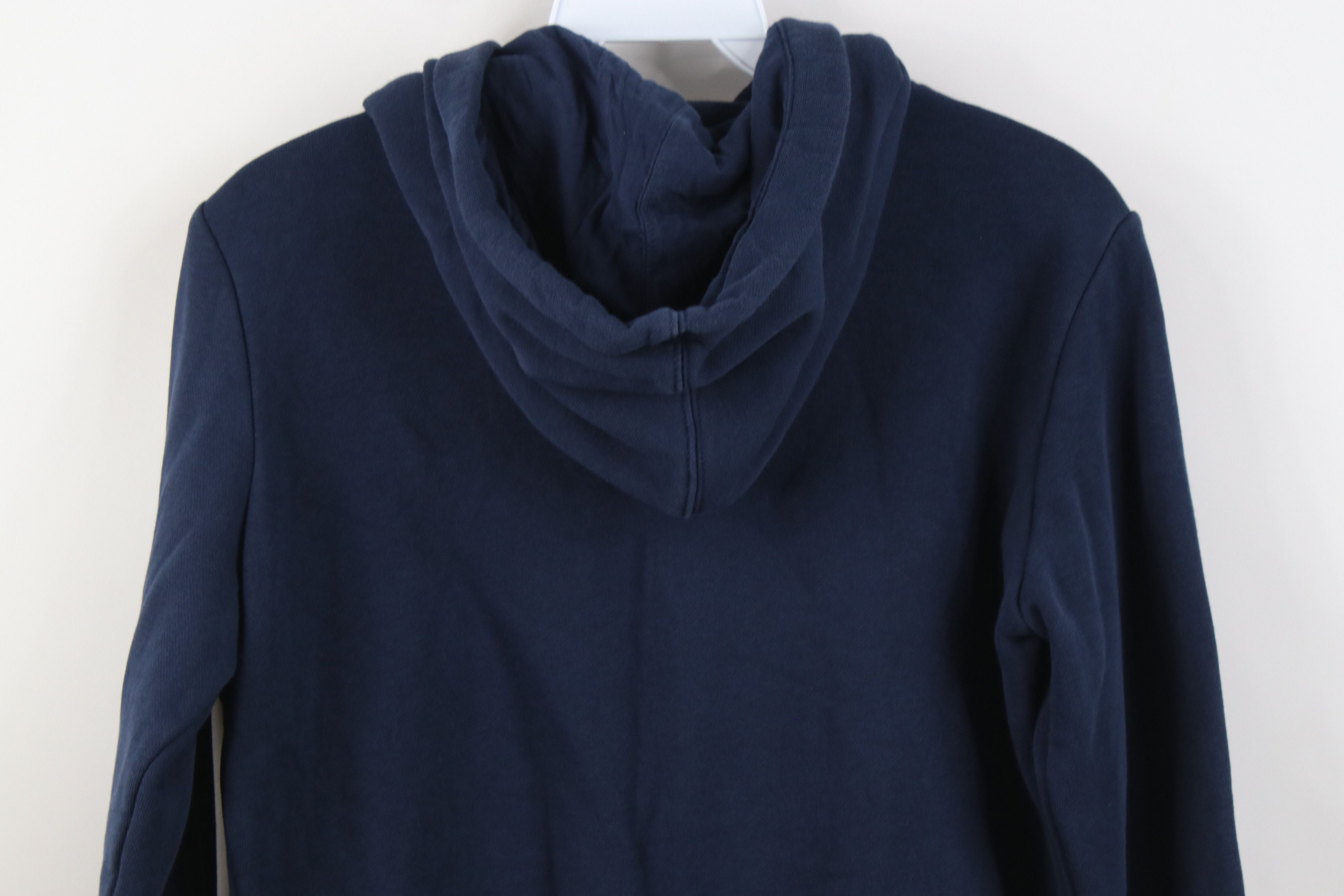 Nike Vintage Y2K Nike Scott Mini Swoosh Hoodie Sweatshirt Blue Size S / US 4 / IT 40 - 13 Thumbnail