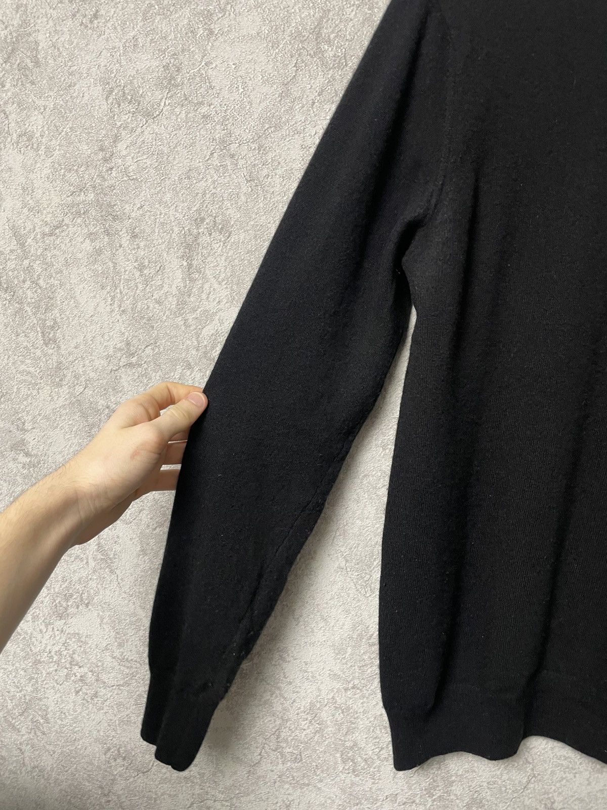 Roberto Cavalli Vintage Roberto Cavalli Black Wool/ Cashmere Sweater Size US M / EU 48-50 / 2 - 4 Thumbnail
