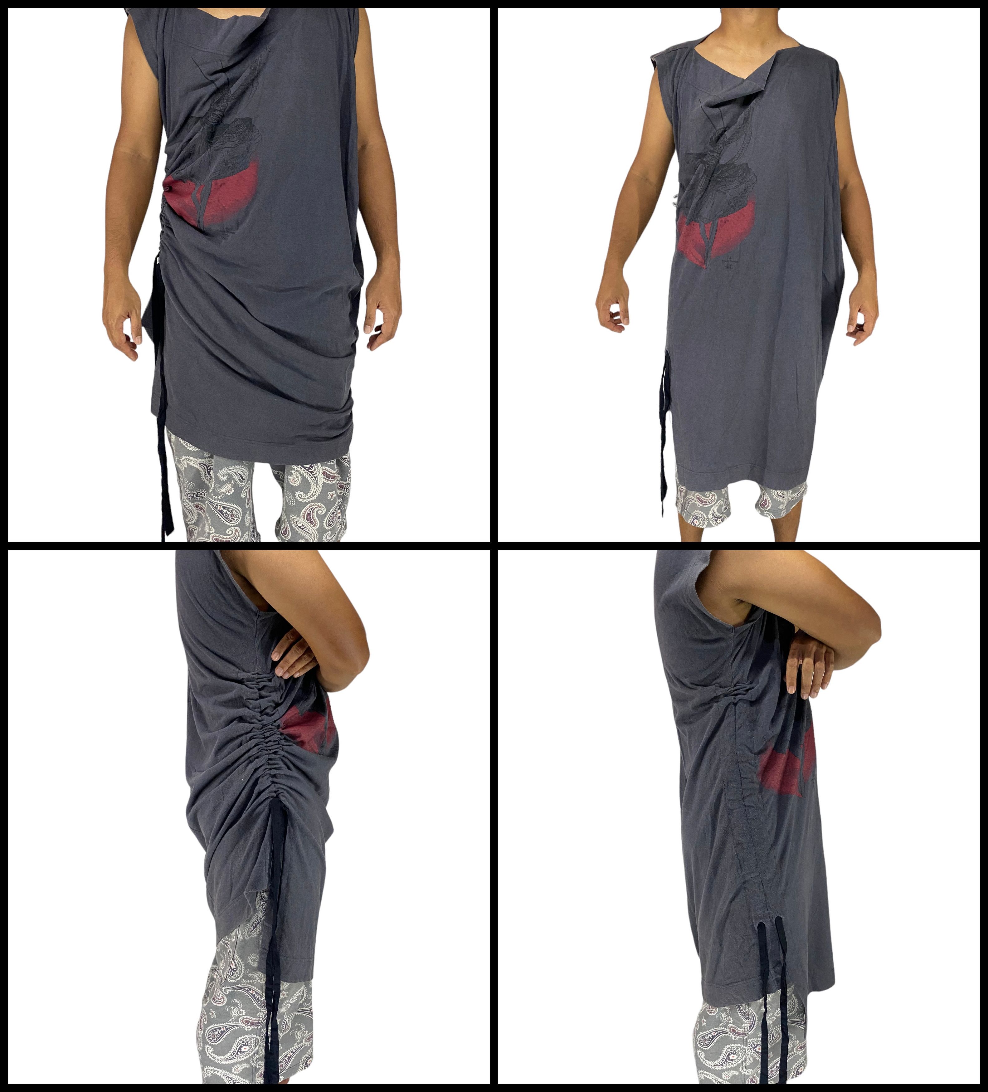 Designer × Vivienne Westwood SS2000 Vivienne westwood red label asymmetrical long shirt Size US S / EU 44-46 / 1 - 9 Thumbnail
