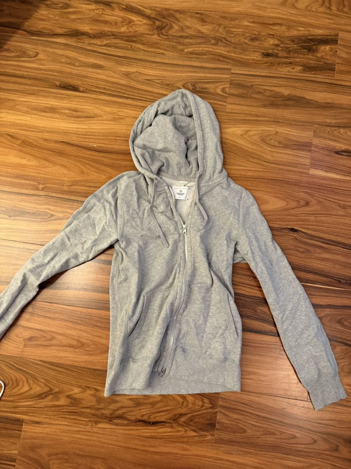 Reigning Champ Reigning Champ Grey Full Zip light weight Pima cotton S Size US S / EU 44-46 / 1 - 1 Thumbnail