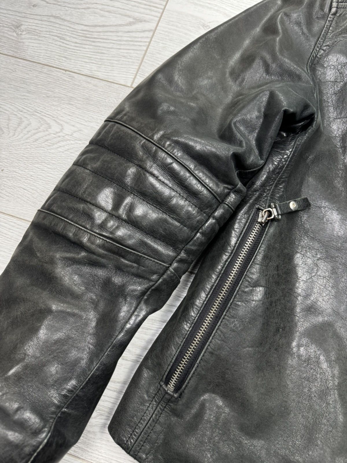 Genuine Leather × Vintage Leonardo Sportiva Vintage Real Leather Jacket Size US M / EU 48-50 / 2 - 6 Thumbnail