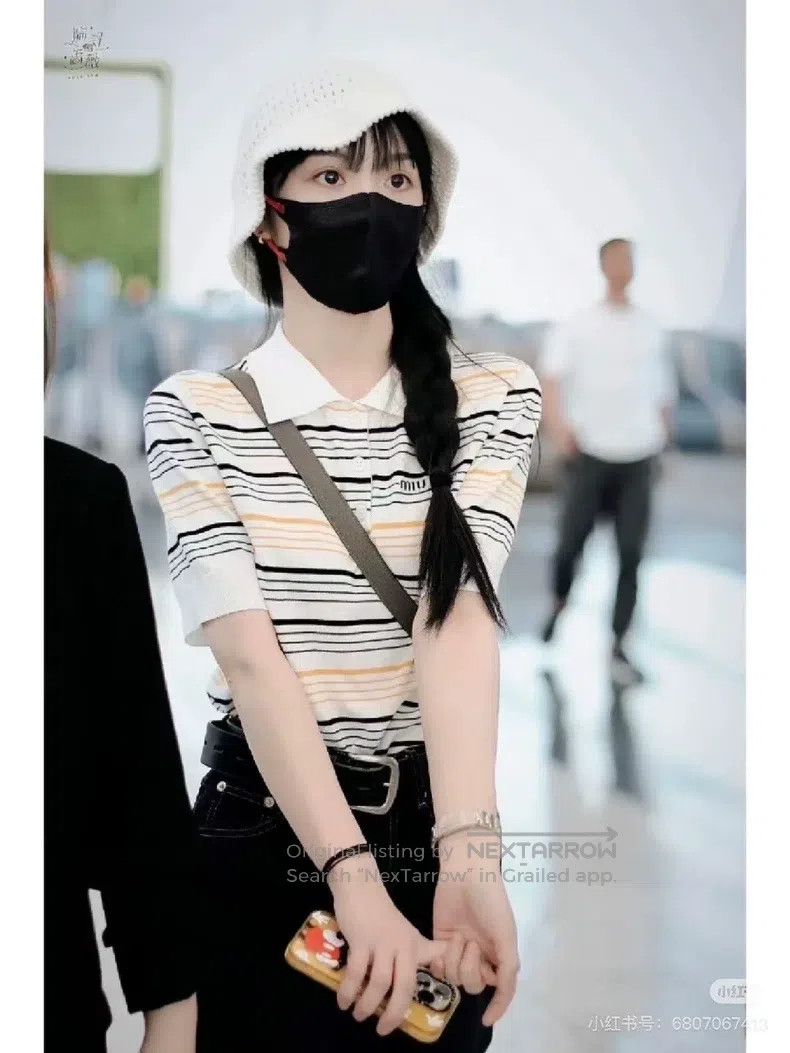 Miu Miu Miu Miu 36 Striped POLO short sleeve Size S / US 4 / IT 40 - 7 Thumbnail