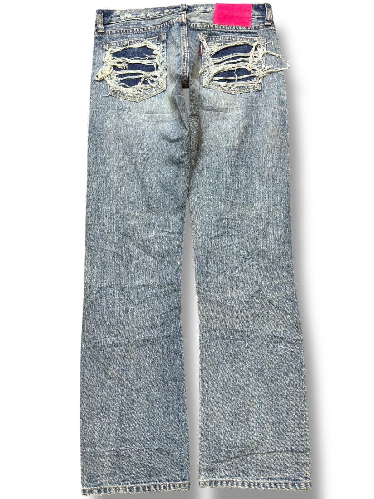 Hysteric Glamour Vintage RNA.Inc Faded Ripped Distressed Denim Size US 30 / EU 46 - 4 Thumbnail