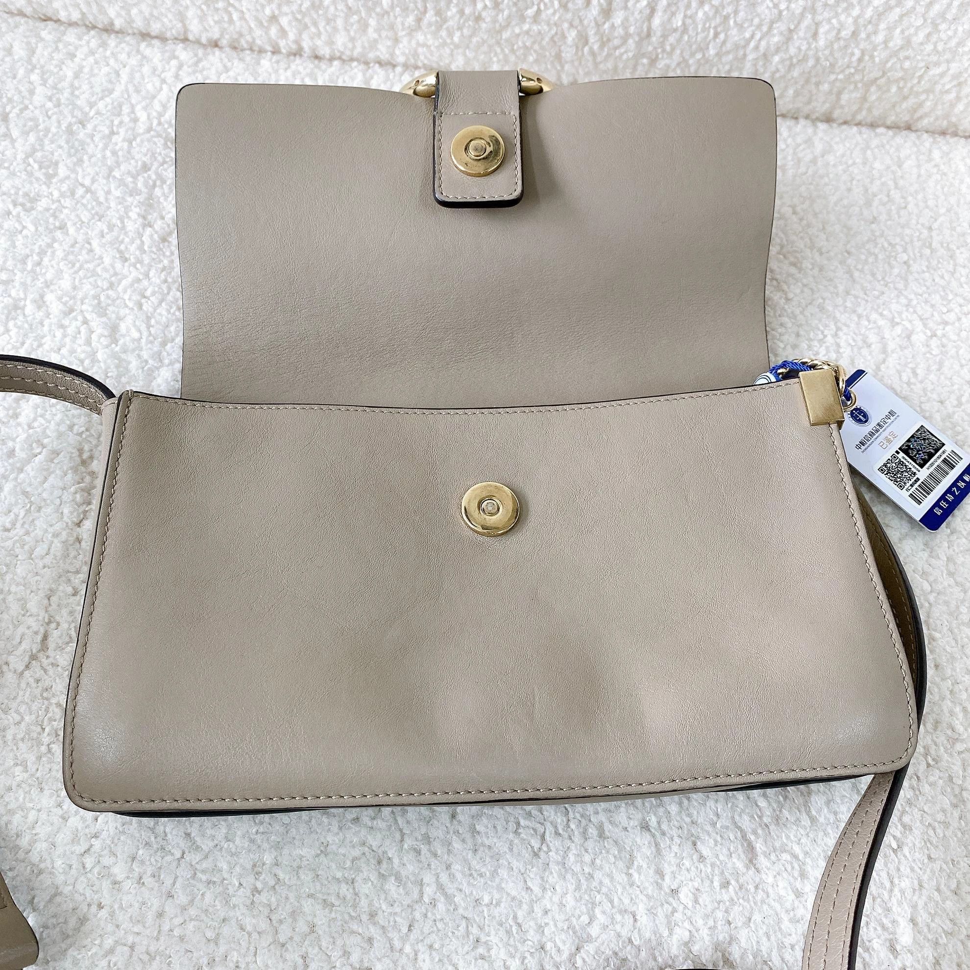 Chloe Chloe Gray Single Compartment Crossbody Bag 4192 Size ONE SIZE - 6 Thumbnail