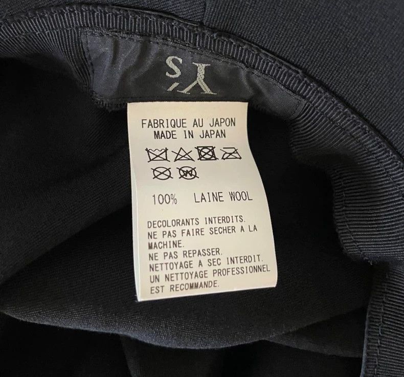 Y's Y's Wool gabardine hat Size ONE SIZE - 5 Thumbnail
