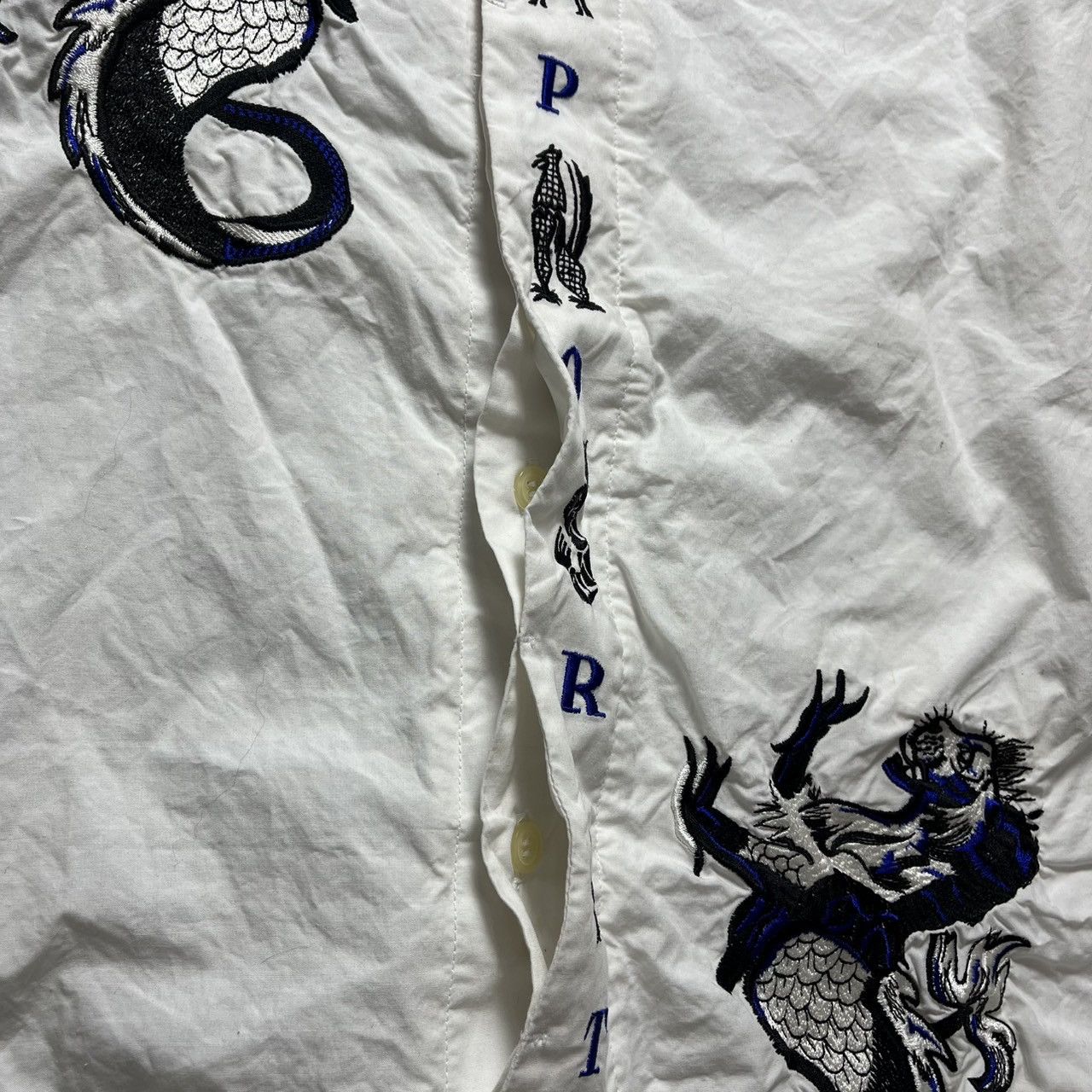 Japanese Brand × Le Grande Bleu (L.G.B.) Kansai Sports Dragon Shirt Size US M / EU 48-50 / 2 - 8 Thumbnail