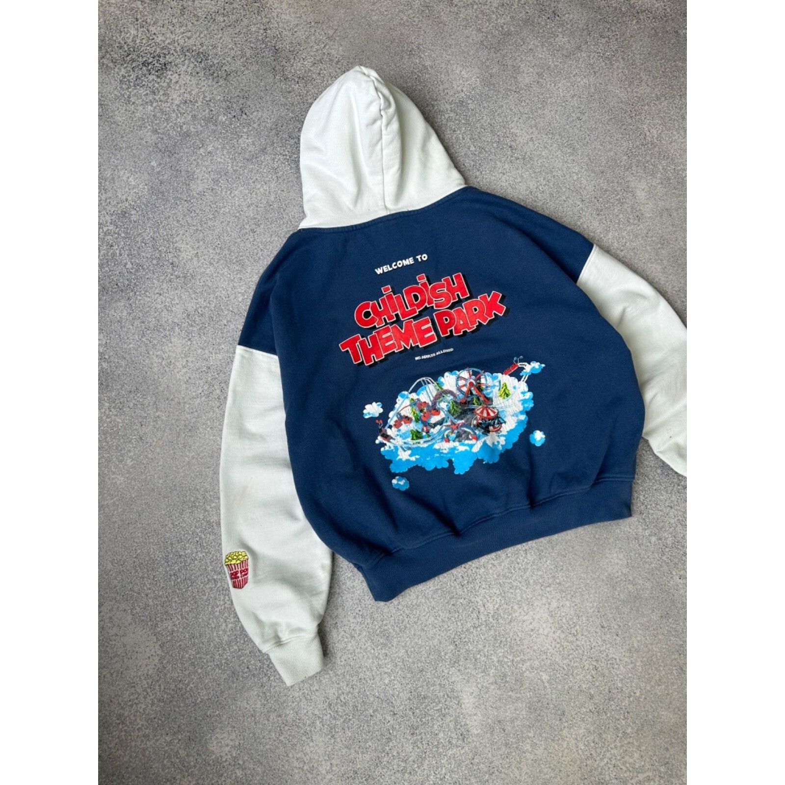 Vintage VTG Childish Theme Park Baggy Heavy Hoodie Size US XS / EU 42 / 0 - 2 Thumbnail