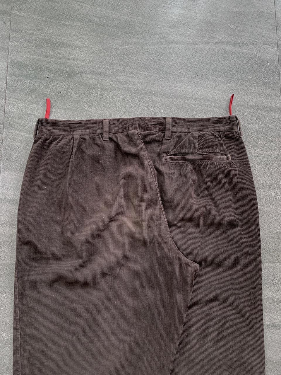 Prada FREE TAX! 2000s Corduroy Loose Sport Pants Size US 33 - 7 Thumbnail