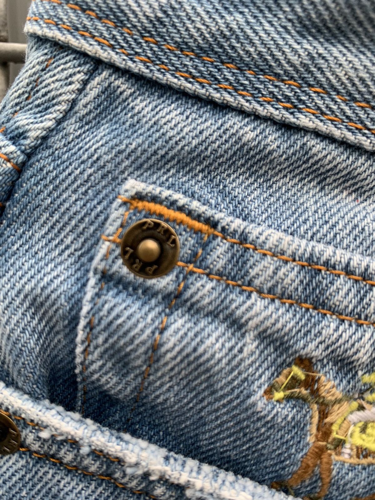 Polo Ralph Lauren Polo Ralph Lauren Blue Baggy Jeans Affliction Size US 34 / EU 50 - 8 Thumbnail
