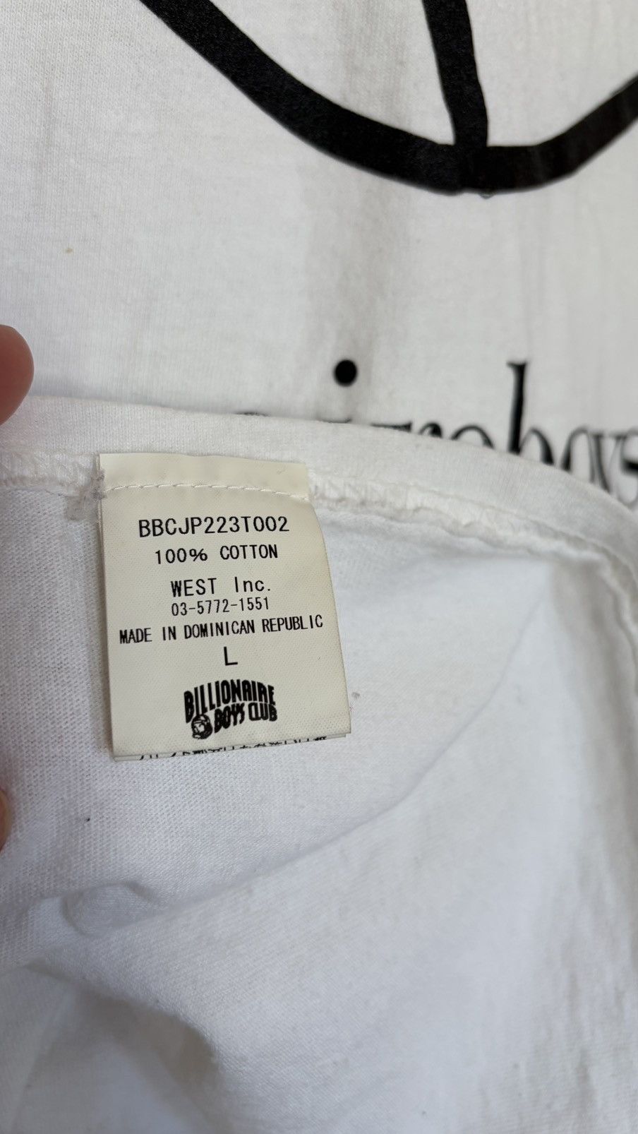Billionaire Boys Club Billionaire Boys Club Dice Logo T-Shirt White Size US L / EU 52-54 / 3 - 4 Thumbnail