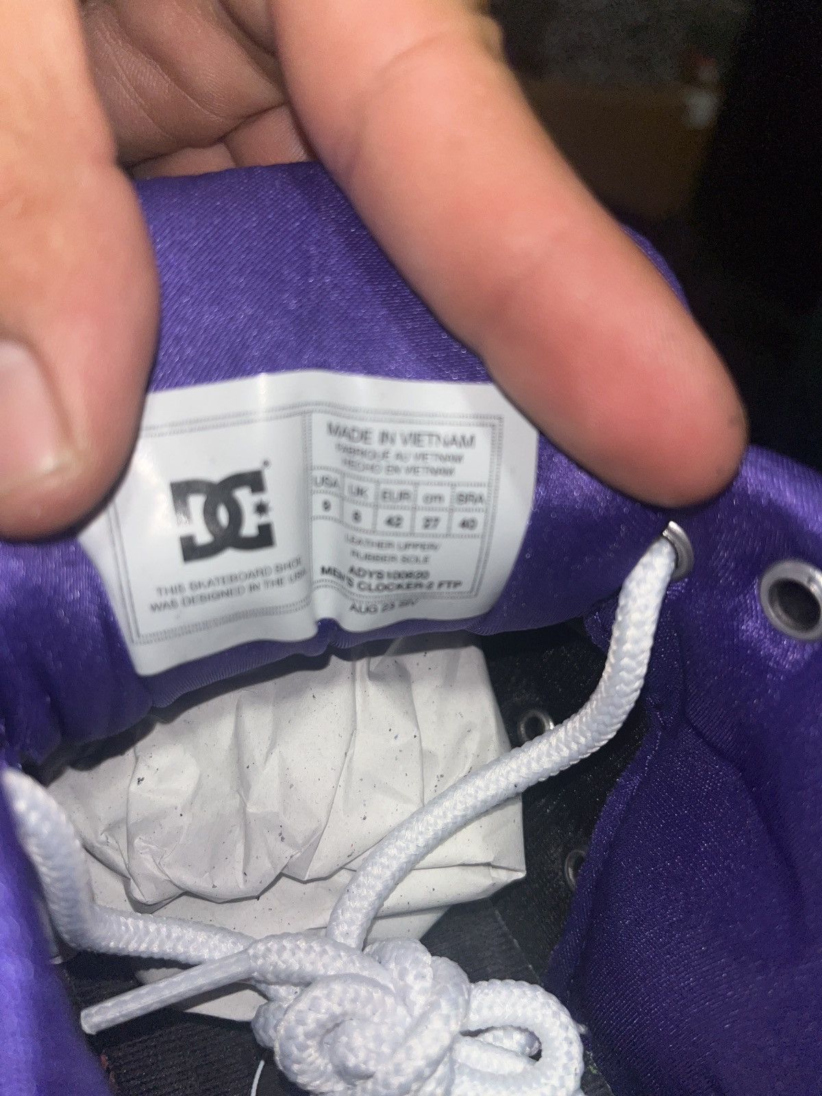 Fuck The Population Clocker 2 FTP x DC Shoes Size US 9 / EU 42 - 8 Thumbnail