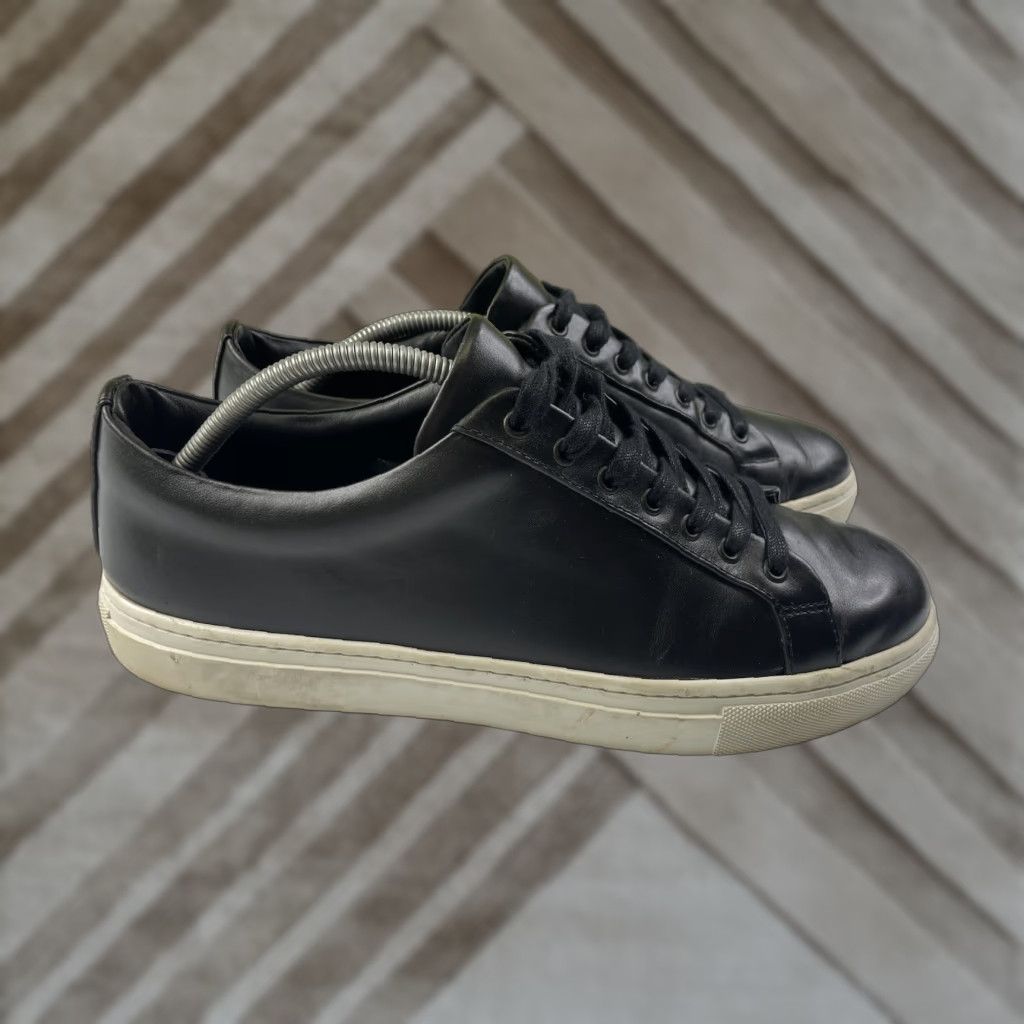 Thursday Boot Company Thursday Boot Company Black Leather Premier Low Top Classic Sneakers Mens 12 Size US L / EU 52-54 / 3 - 1 Thumbnail