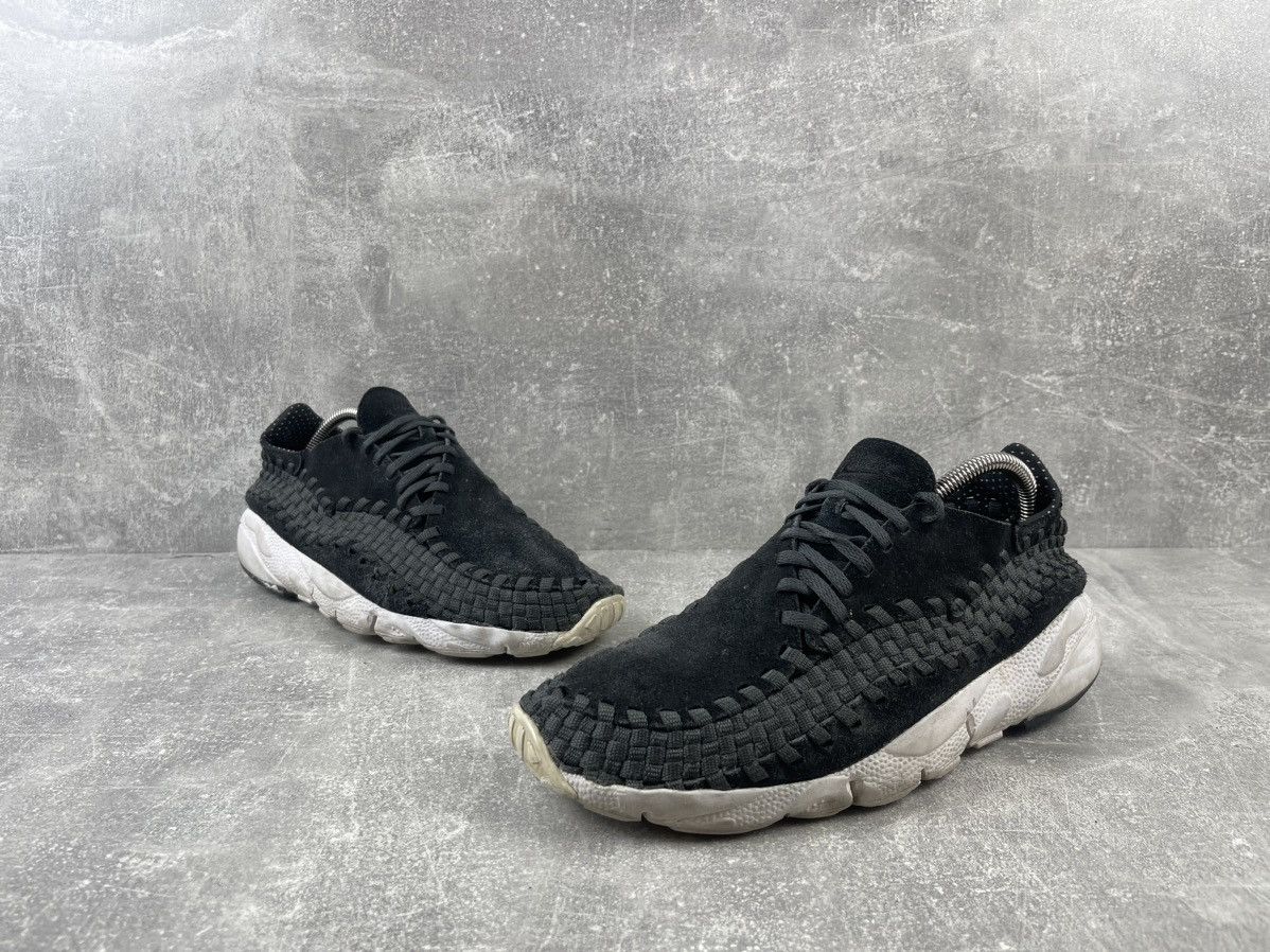 If Six Was Nine × Nike Nike AIR Footscape Black Suede Sneakers Size US 10 / EU 43 - 4 Thumbnail