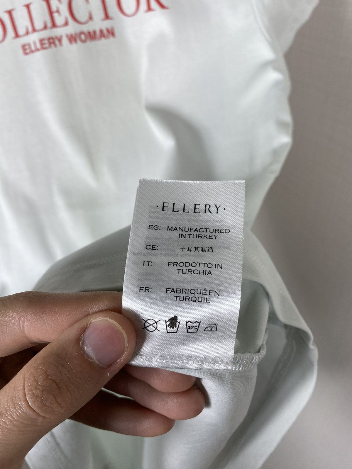 ELLERY Collector Ellery Woman Vintage T Shirt Size S / US 4 / IT 40 - 12 Thumbnail