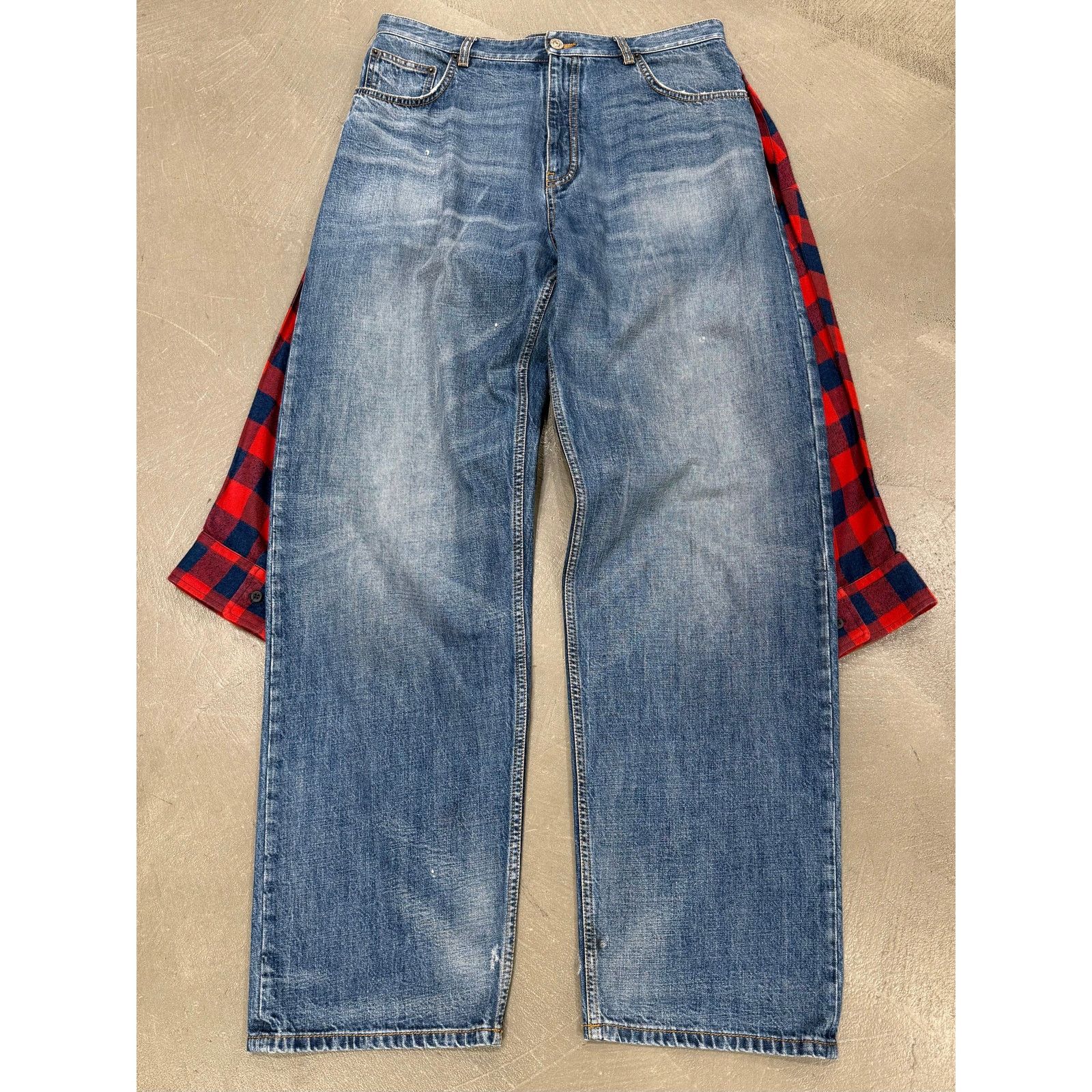 Balenciaga 2020 Balenciaga Hybrid Shirt Pants Size US 34 / EU 50 - 1 Thumbnail