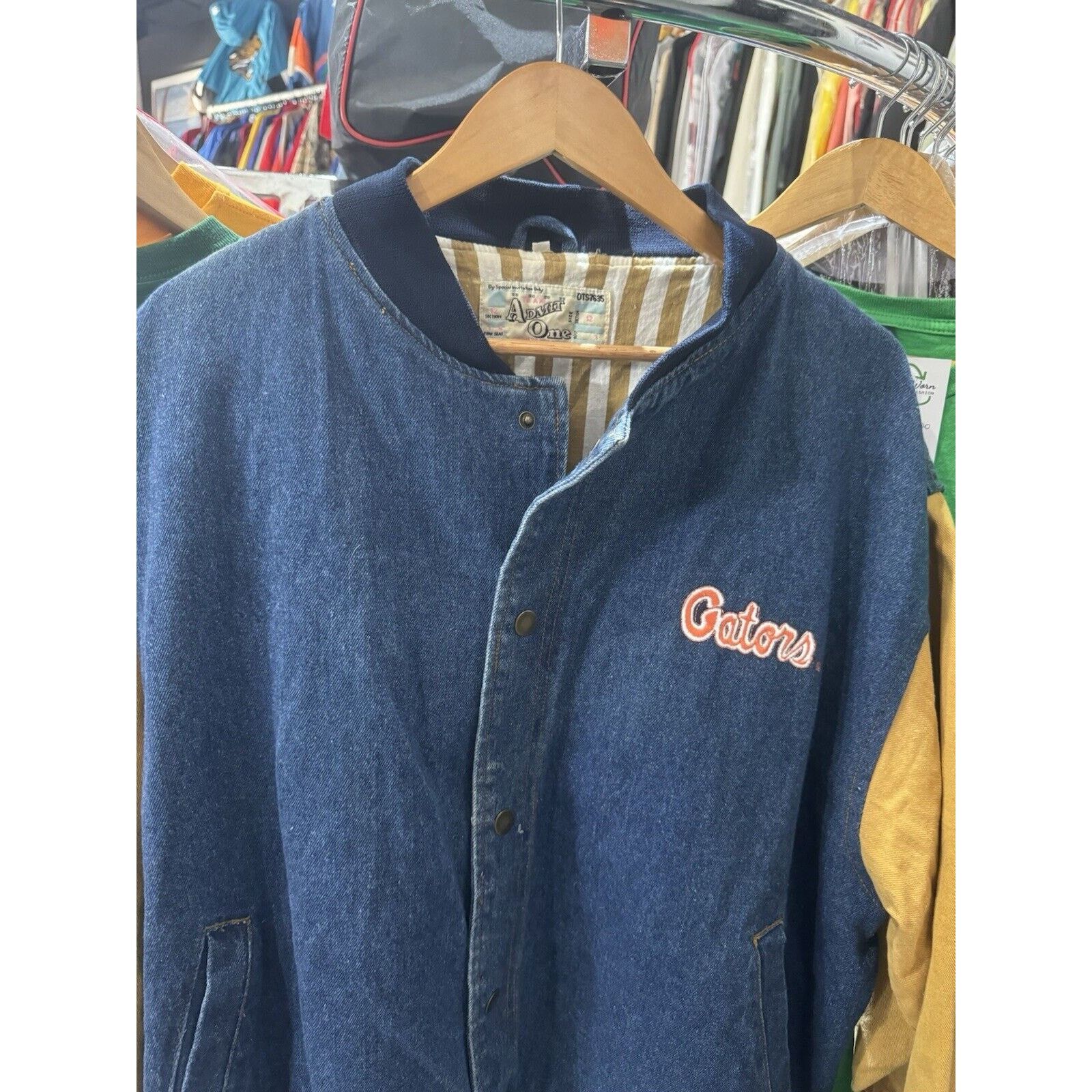 Vintage University Of Florida Gators Bomber Jacket XL