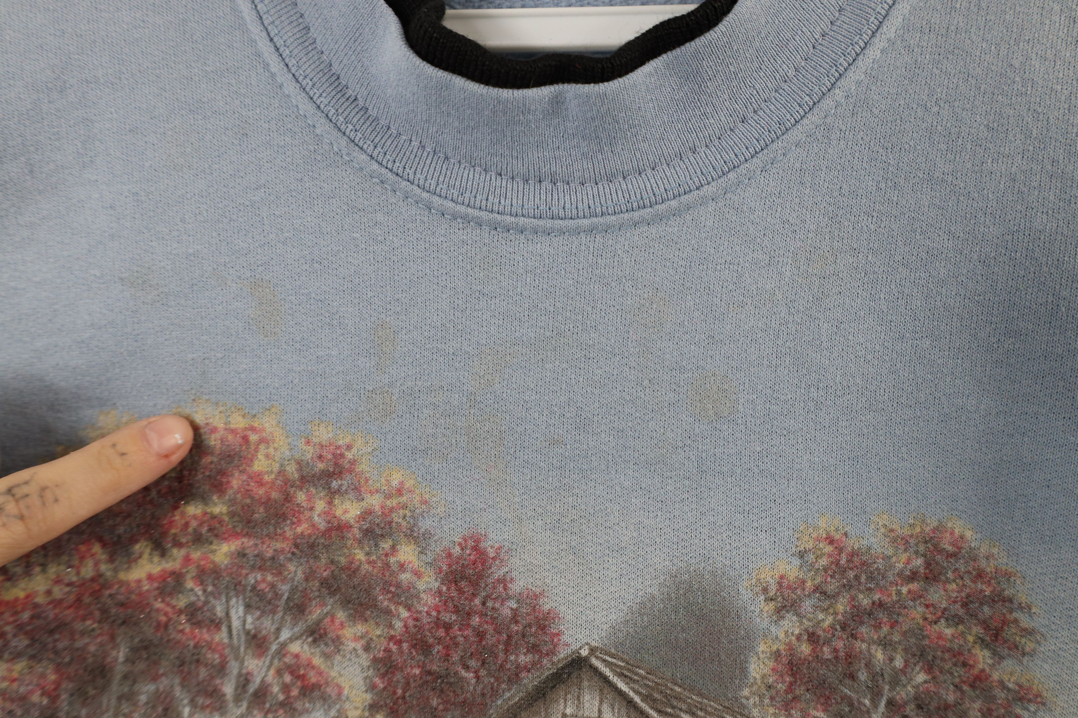 Vintage Vintage 90s Country Primitive Country Road Farm Sweatshirt Size XL / US 12-14 / IT 48-50 - 5 Thumbnail