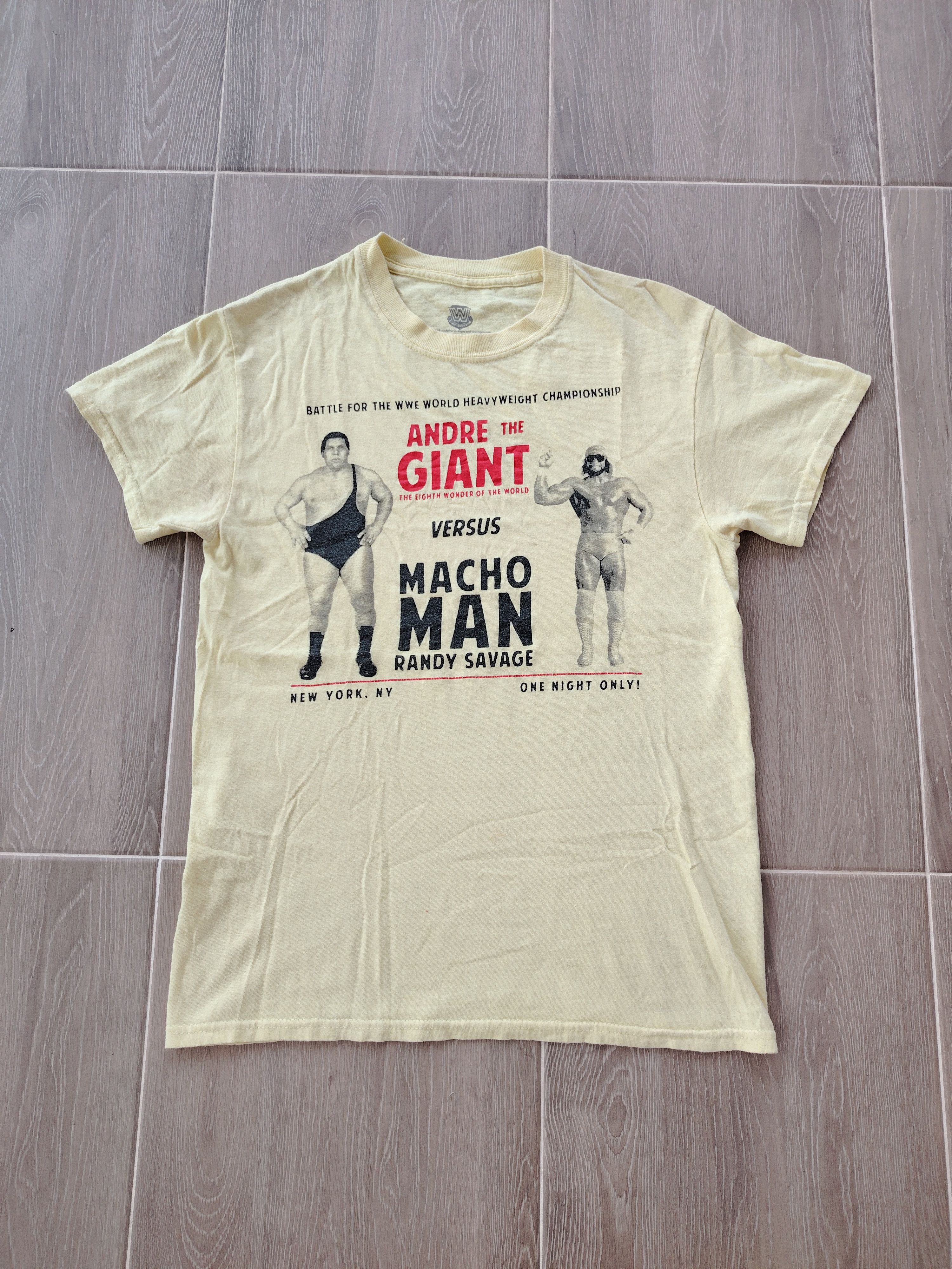 Ripple Junction × WWE Y2K WWE Andre The Giant vs Randy Savage T Shirt Size US L / EU 52-54 / 3 - 1 Thumbnail
