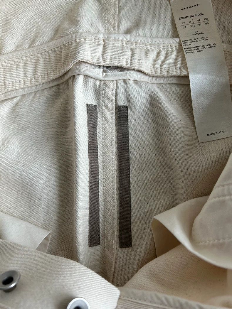 Rick Owens Rick Owens White zippered pants Size US 27 - 3 Thumbnail