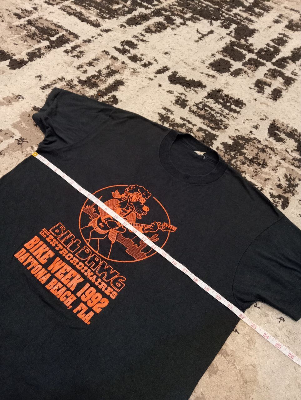 Band Tees VINTAGE BILL DAWG BIKE WEEK 1992 T-SHIRT - SIZE XL Size US XL / EU 56 / 4 - 7 Thumbnail