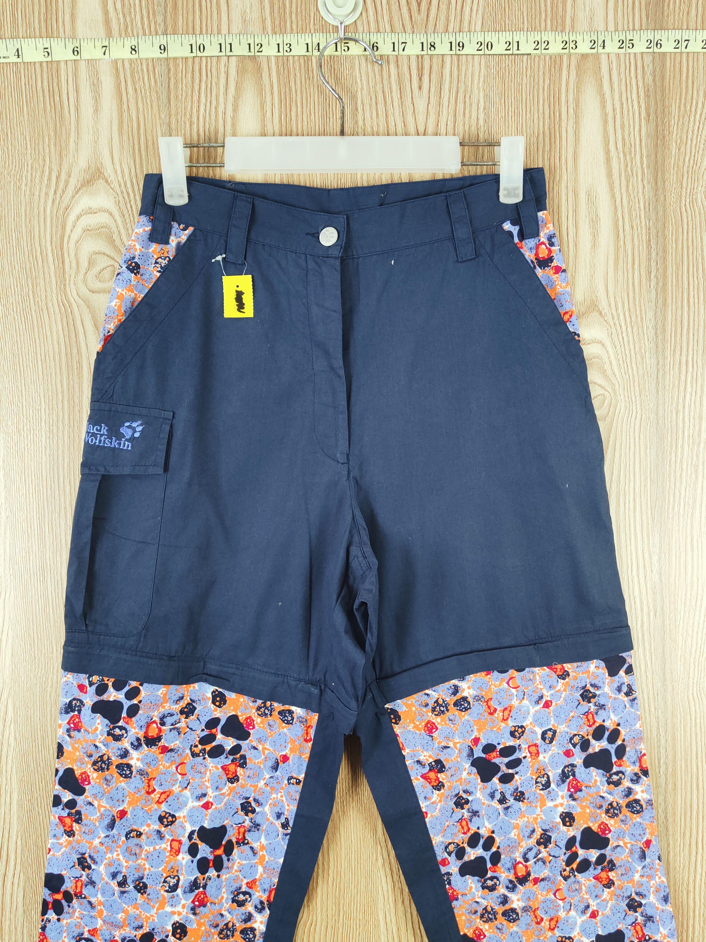 Jack Wolfskin Jack Wolfskins double knee Navy cargo utility Pants #W071 Size 26" / US 2 / IT 38 - 2 Thumbnail