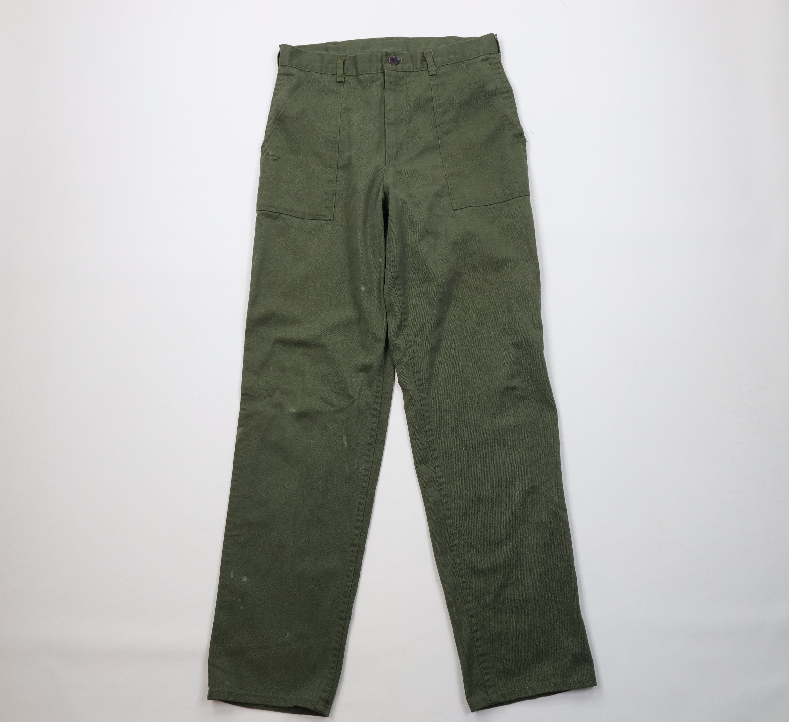 Vintage Vintage 60s Sweet Orr Union Made Military Utility Pants Size US 30 / EU 46 - 1 Thumbnail