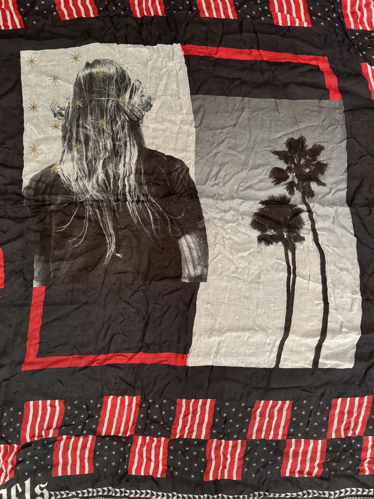 Palm Angels Palm Angels Silk Scarf Size ONE SIZE - 2 Thumbnail