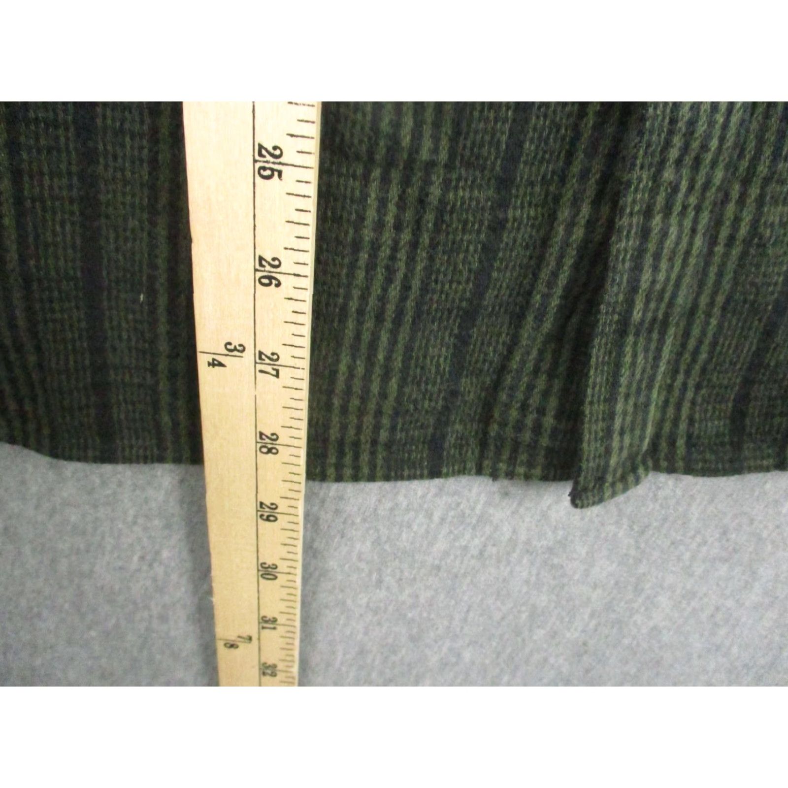 Vintage RATS Shirt Mens XL Green Flannel Snap Front Western Stripe Made Japan Casual Size US XL / EU 56 / 4 - 6 Thumbnail
