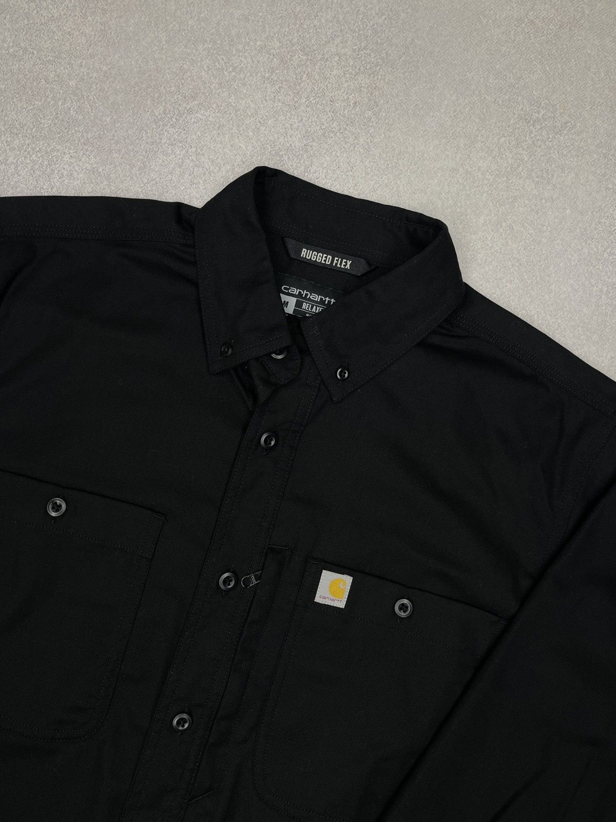 Carhartt Mens Carhartt Rugged Flex Professional Overshirt Black Size US M / EU 48-50 / 2 - 5 Thumbnail