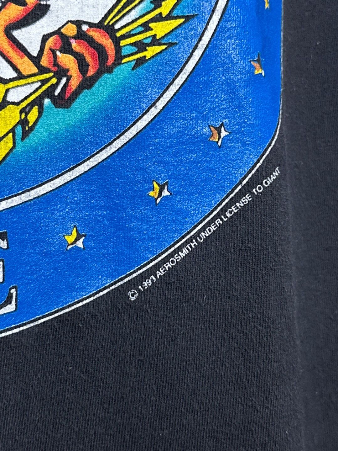 Aerosmith Aerosmith Aero-Force One 1993 Concert Tshirt Size US XL / EU 56 / 4 - 10 Thumbnail