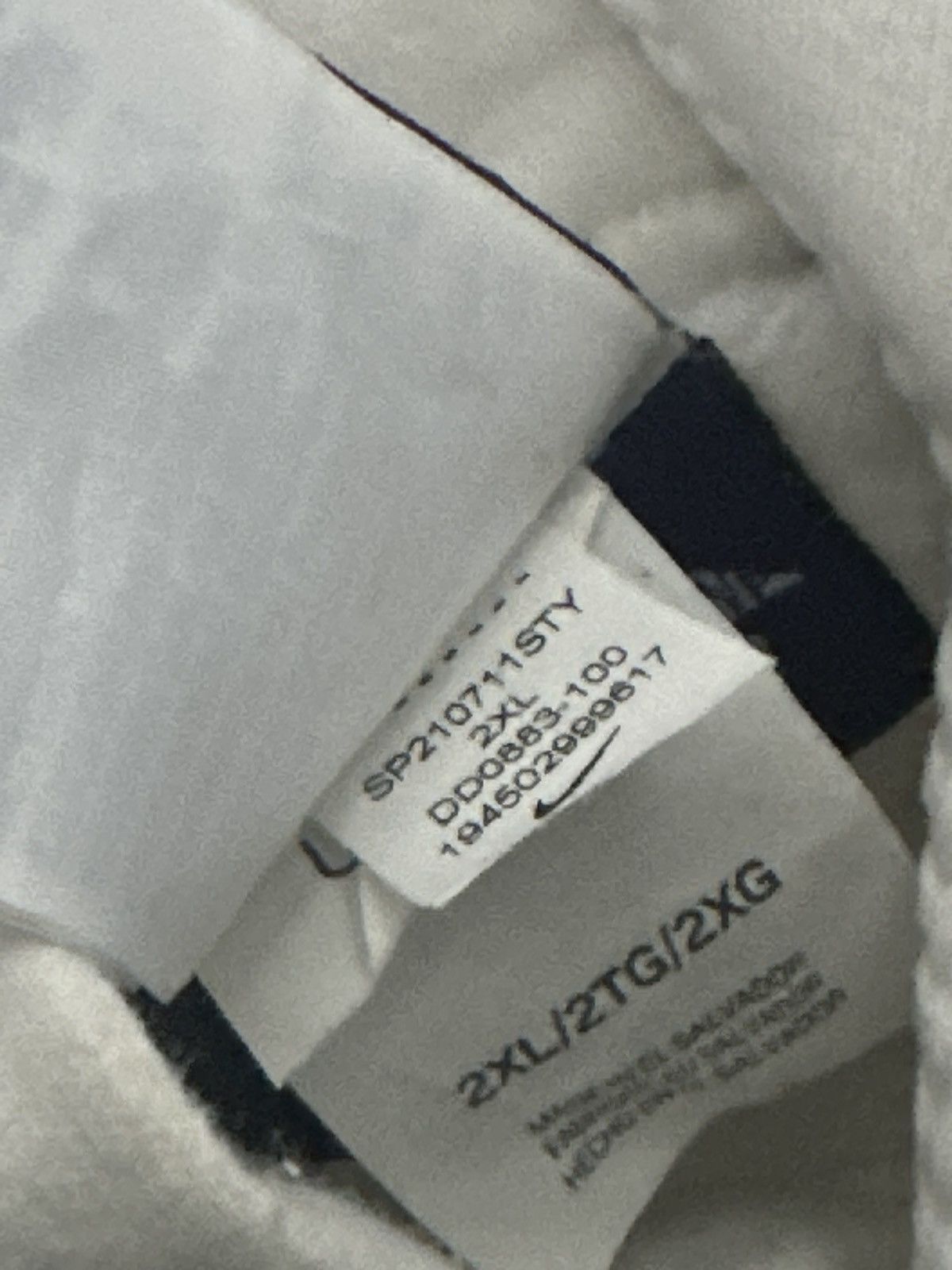Nike White Pirate BLUE Flame “BlueSea” 598 Hoodie Reworked Size US XXL / EU 58 / 5 - 6 Thumbnail