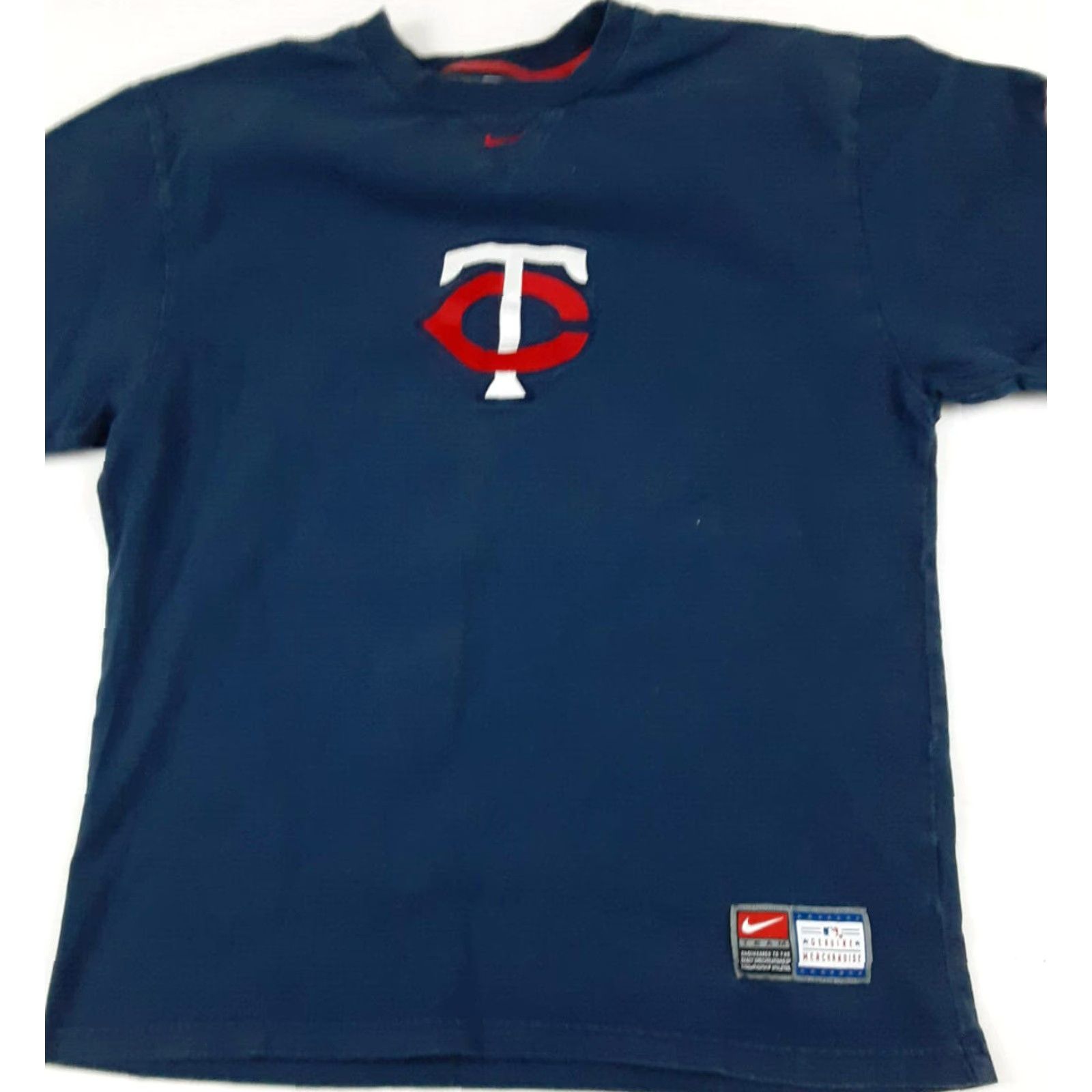 Nike VINTAGE Minnesota Twins Nike Team T-Shirt Blue M Men's Short Sleeve Medium Size US M / EU 48-50 / 2 - 4 Thumbnail