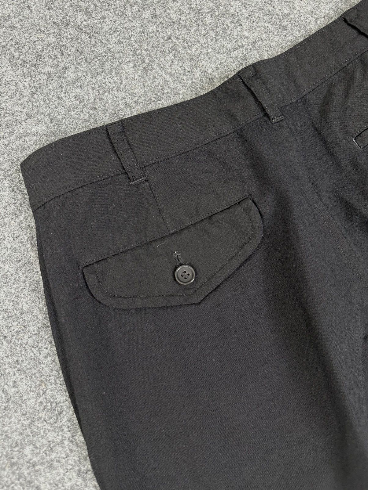 Comme des Garcons Comme des Garcons - Wool Trouser in Black Size US 29 - 10 Thumbnail