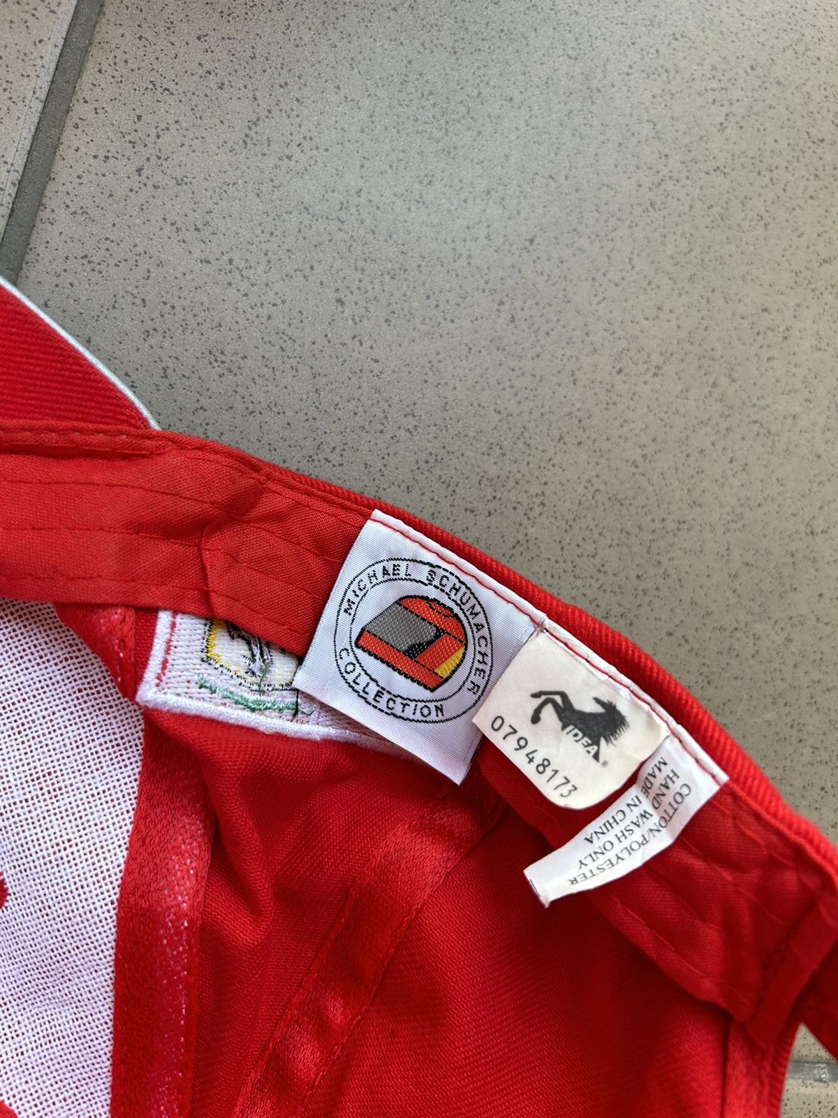 Ferrari × Vintage Cap Ferrari Michael Schumacher 2000 Size ONE SIZE - 7 Thumbnail