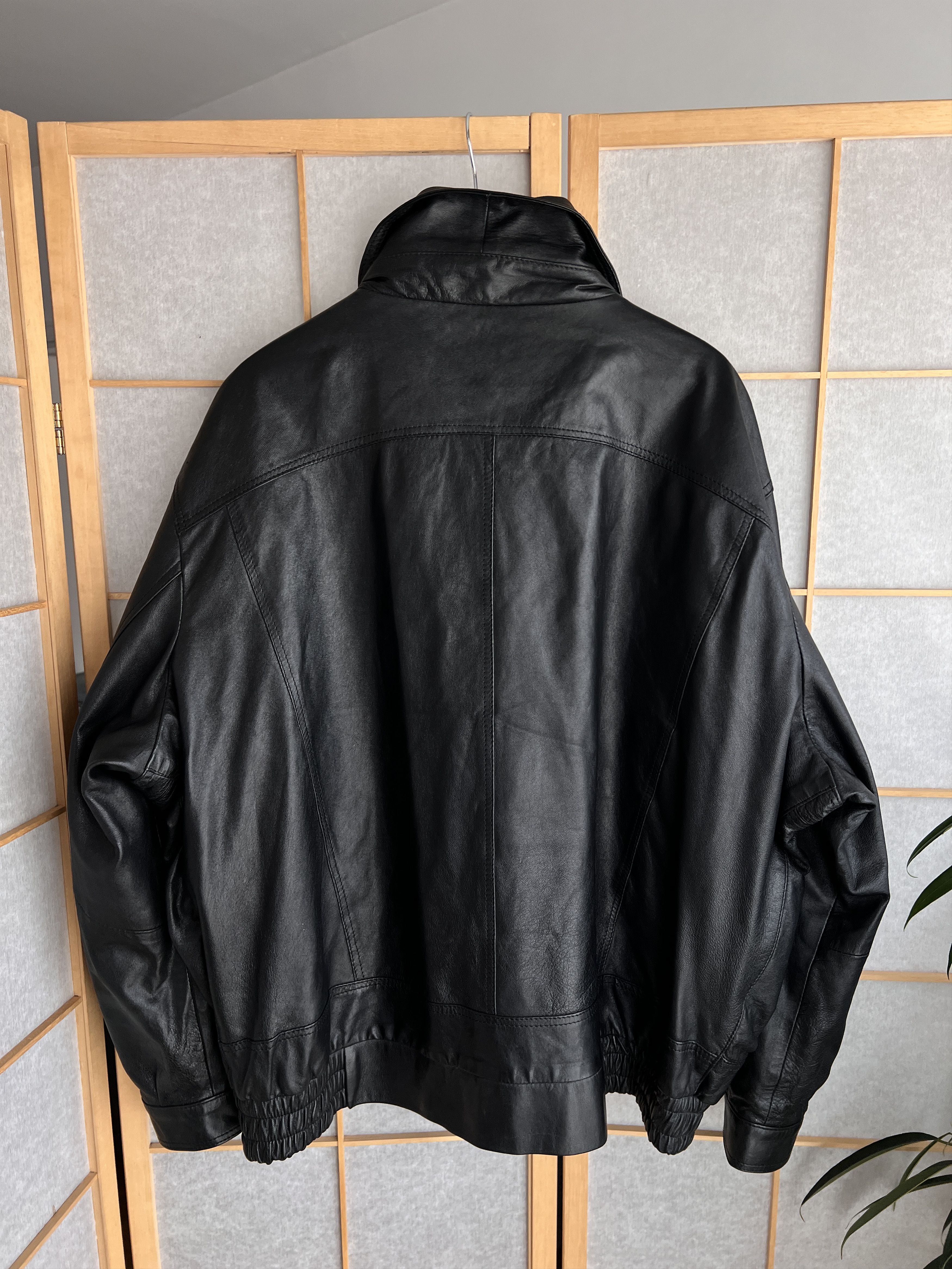 Hysteric Glamour Japanese shine leather jacket 2000s rick owens kapital style Size US XXL / EU 58 / 5 - 12 Thumbnail