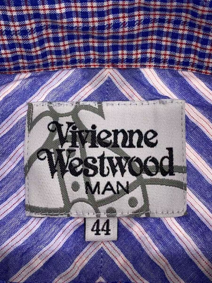 Vivienne Westwood Reconstructed Panel Short Sleeve Button Shirt Size US S / EU 44-46 / 1 - 4 Thumbnail