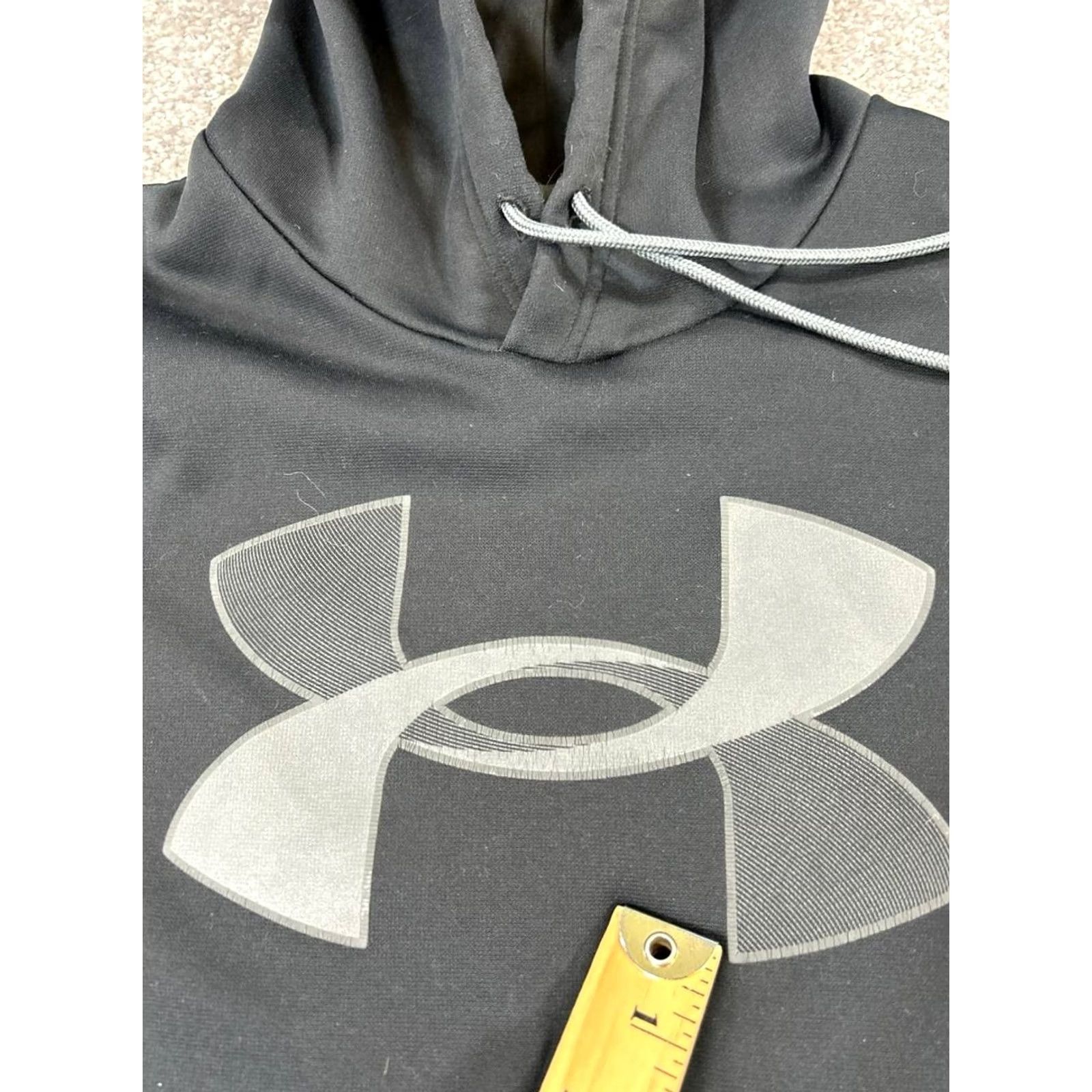 Under Armour Under Armour Hoodie Mens Large Black Running Pullover Size US L / EU 52-54 / 3 - 5 Thumbnail