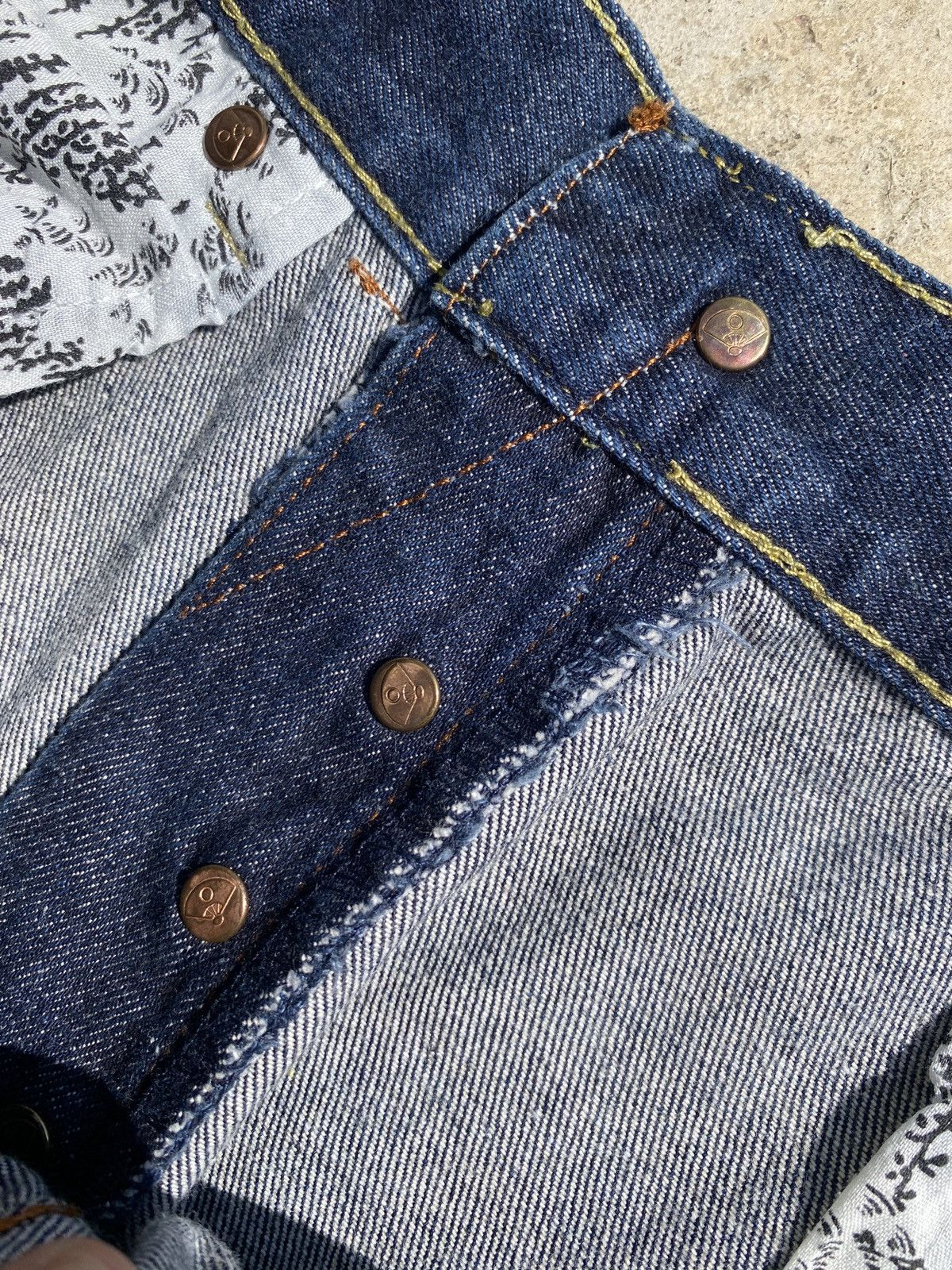 JNCO RMC Embroidery Denim Jean Size US 36 / EU 52 - 21 Thumbnail