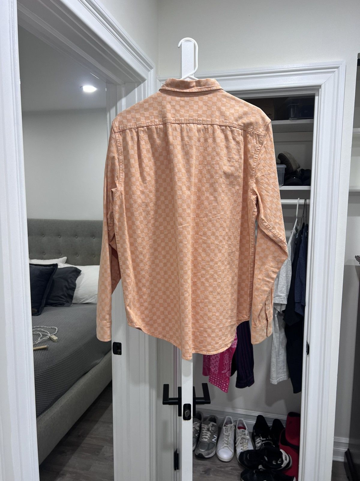 Supreme Supreme checkered denim shirt Size US L / EU 52-54 / 3 - 2 Thumbnail