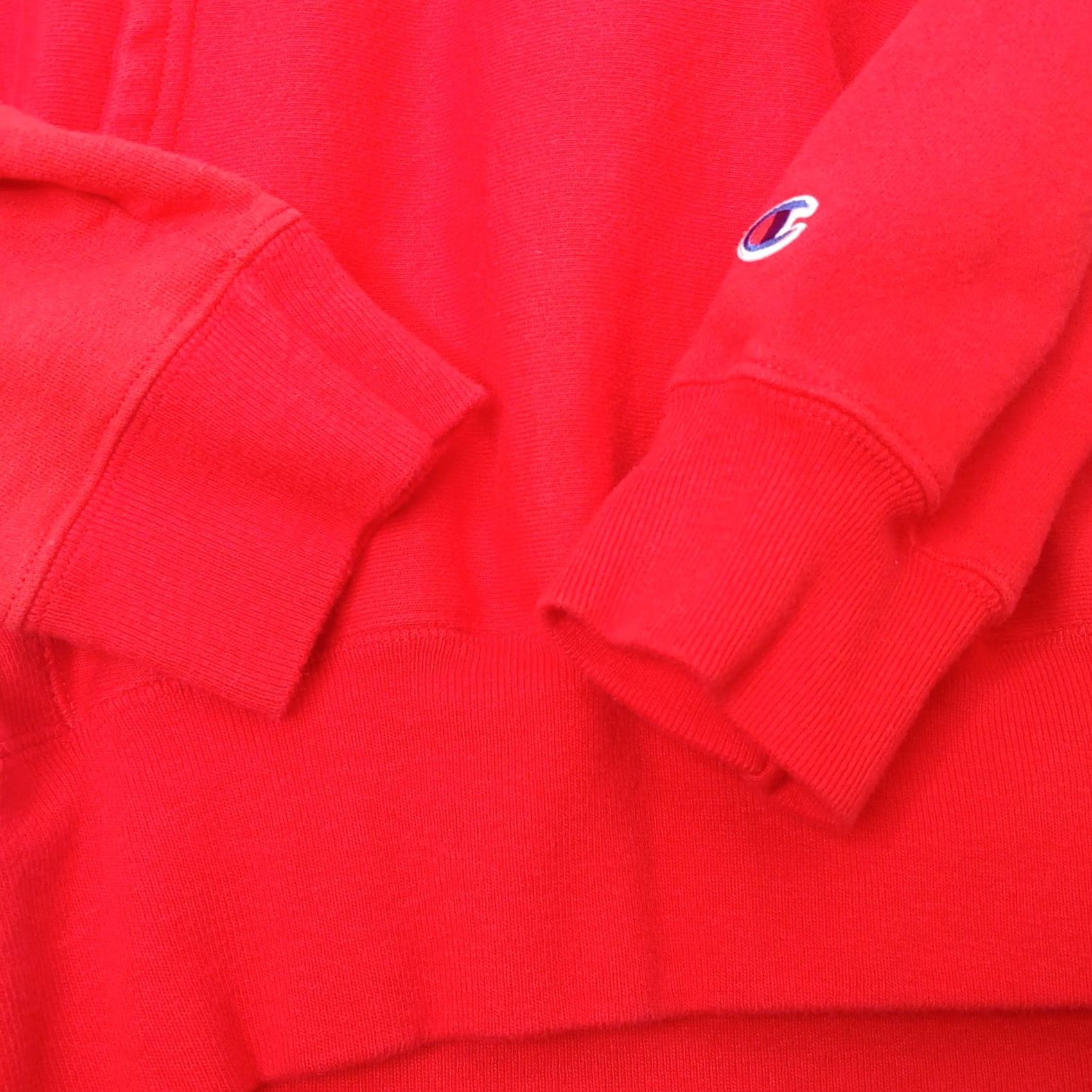 Champion Champion Shirt Mens S Red Reverse Weave Sweatshirt Hooded Heavyweight Athletic Hoodie Size US S / EU 44-46 / 1 - 5 Thumbnail
