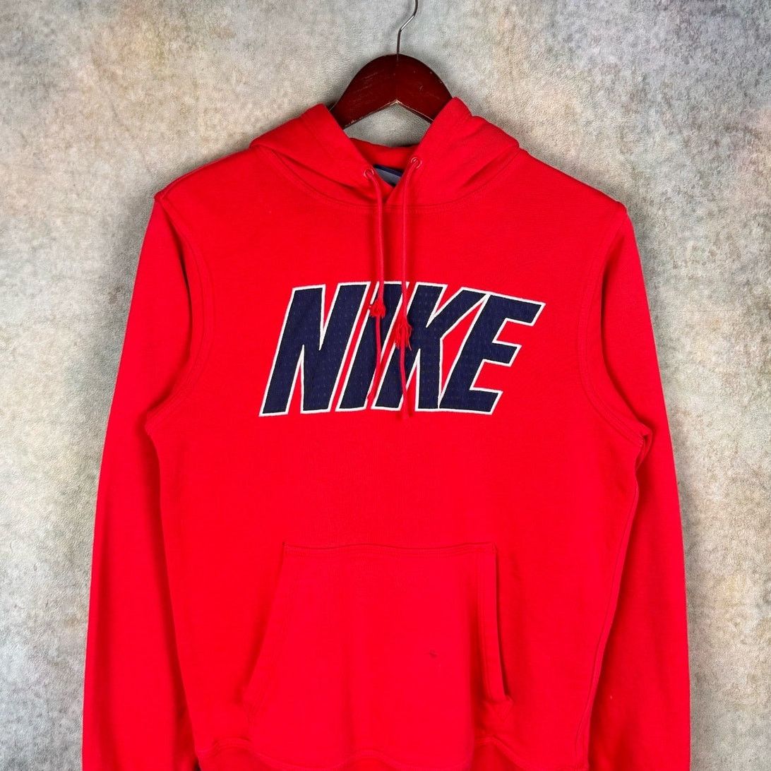 Nike Nike Logo Hoodie Sweatshirt Mens Sz S Red Spell Out Size US S / EU 44-46 / 1 - 2 Thumbnail