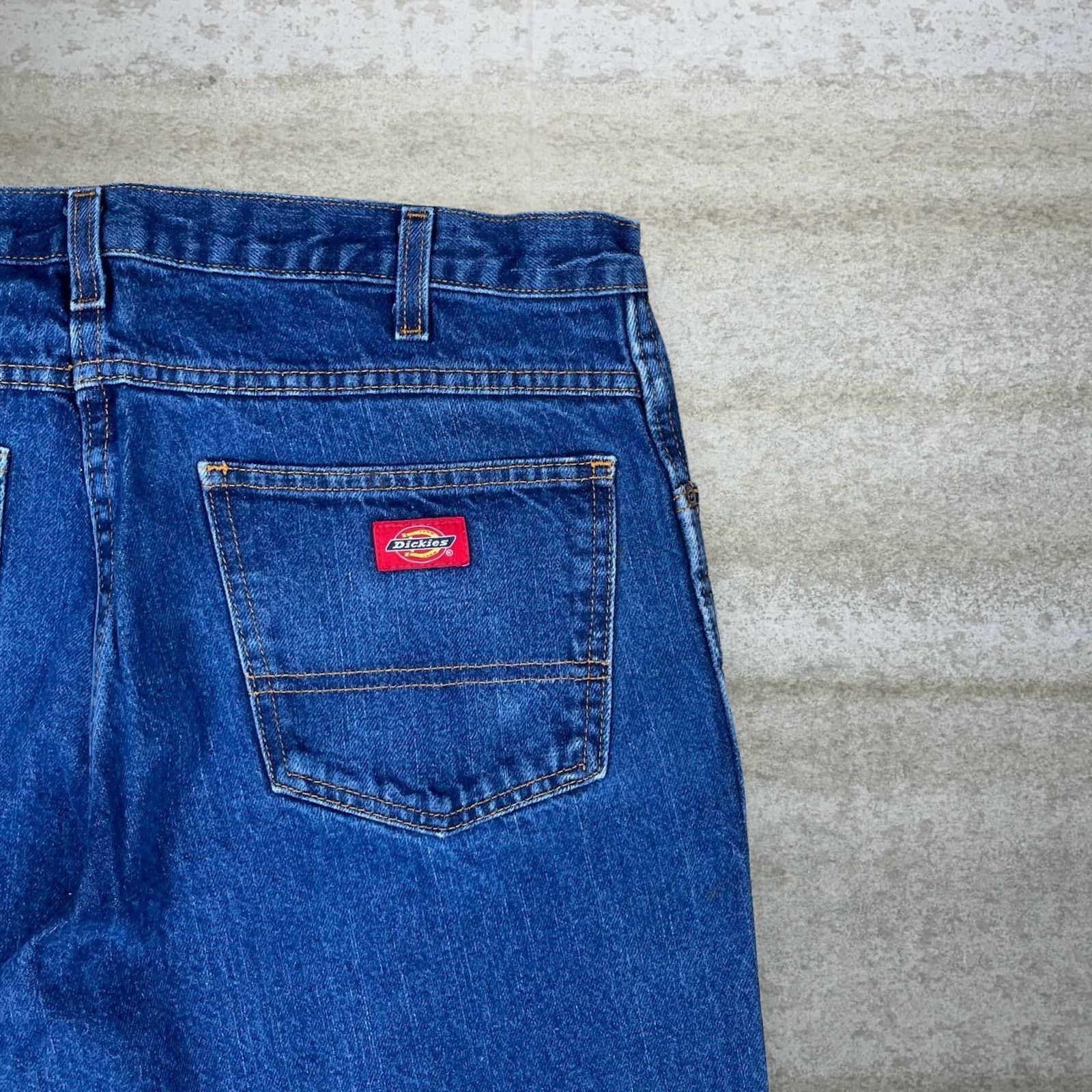 Dickies Vintage 90s Dickies Jeans 36x30 Relaxed Fit Medium Wash Size US 36 / EU 52 - 3 Thumbnail