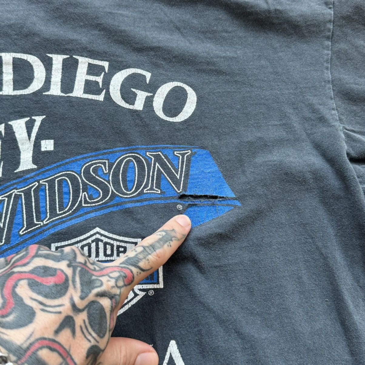 Harley Davidson vintage harley davidson evolution revolution lightning tee Size US L / EU 52-54 / 3 - 6 Thumbnail