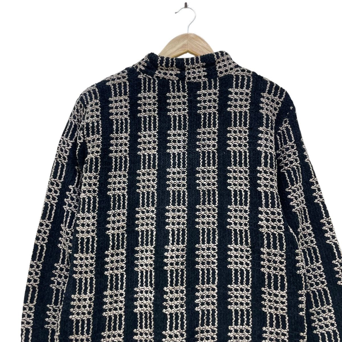 Aran Isles Knitwear 💥Vintage 90w Bashecing Femme Sweatshirt Plaid Knit Pullover Size M / US 6-8 / IT 42-44 - 3 Thumbnail