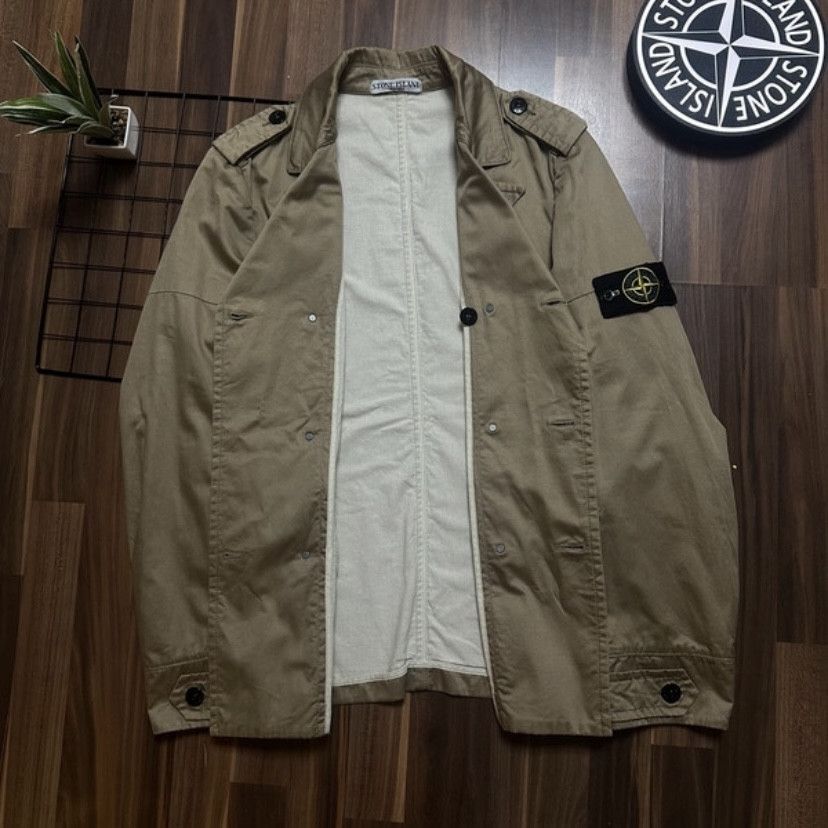 Stone Island Stone Island Trenchcoat Size US M / EU 48-50 / 2 - 2 Thumbnail