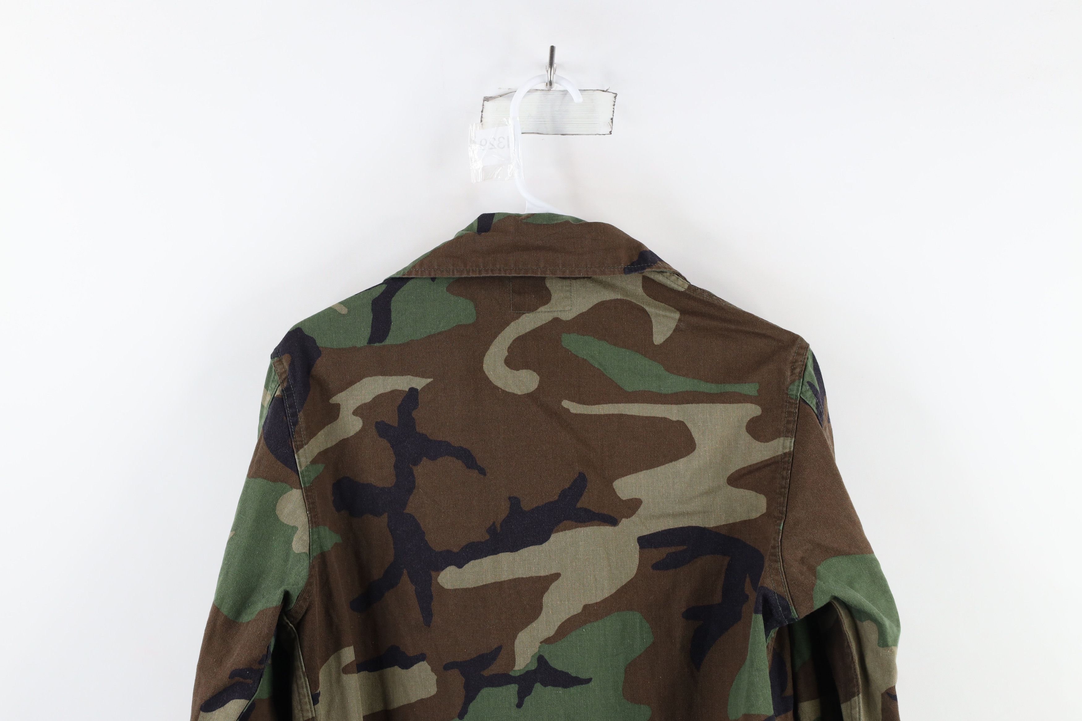 Vintage Vintage 90s USMC Woodland Camouflage Combat Coat Jacket USA Size US S / EU 44-46 / 1 - 13 Thumbnail
