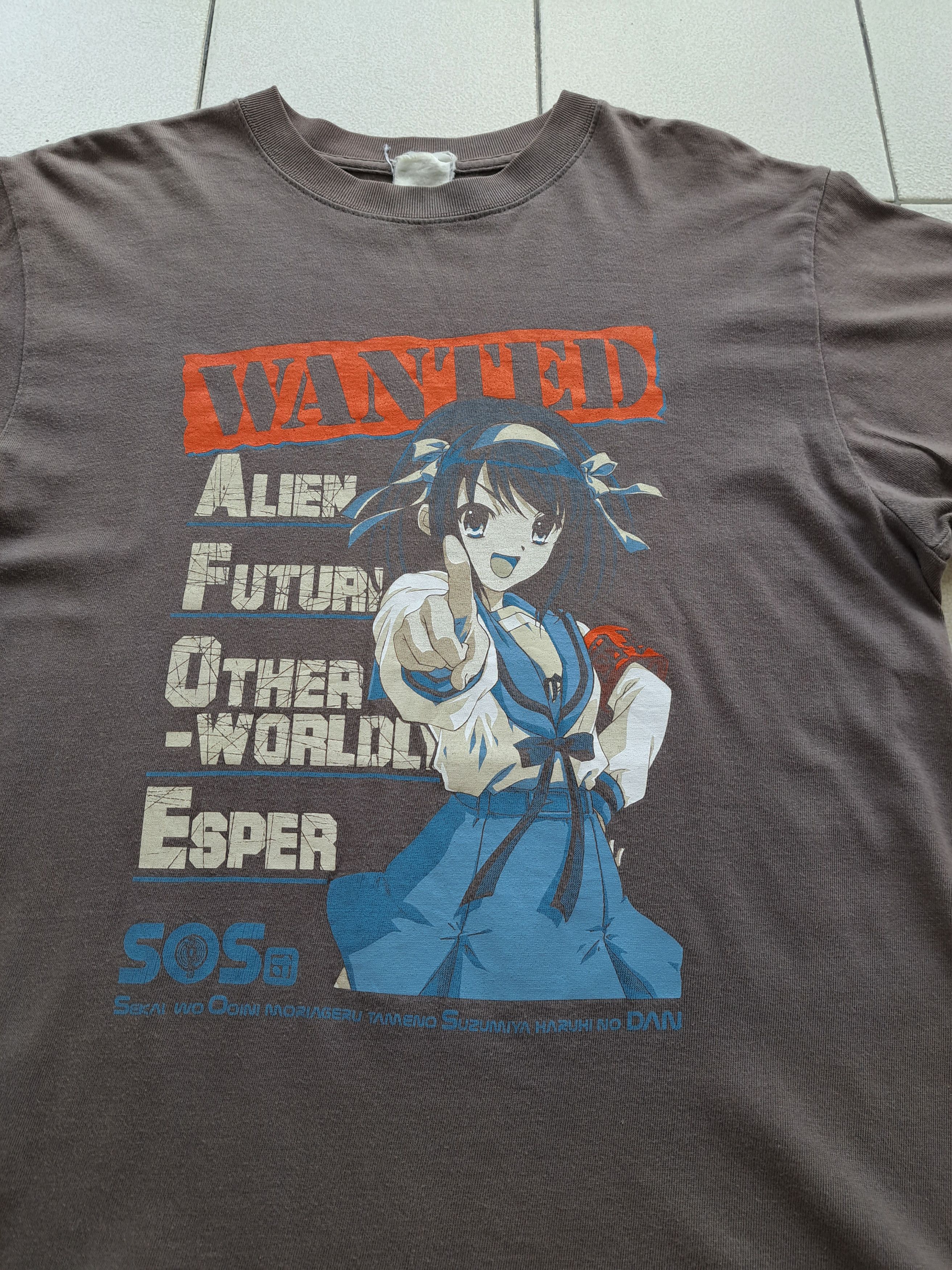 Anime × Vintage Vintage Haruhi Suzumiya SOS Brigade T-Shirt Size US M / EU 48-50 / 2 - 2 Thumbnail