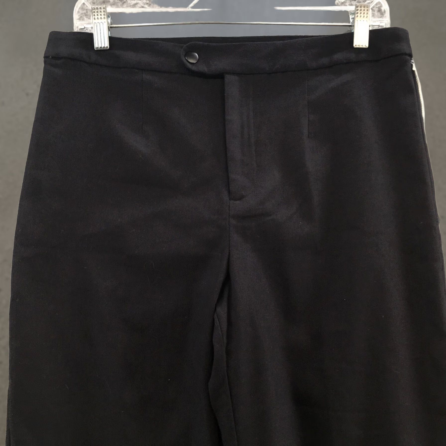 Worthington Worthington Slim Leg Dress Pants Womens 10 Black High Rise Cotton Blend NEW Size 32" / US 10 / IT 46 - 1 Thumbnail